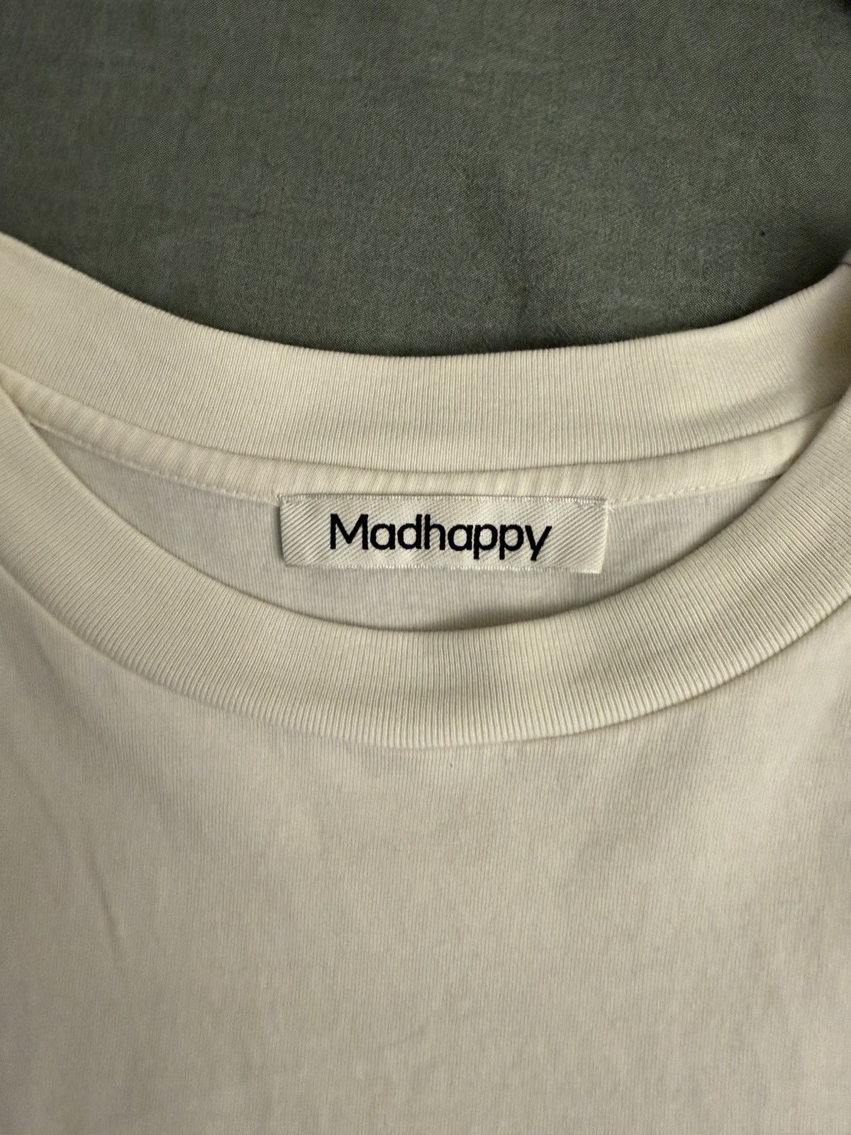 Madhappy MadHappy white logo tee Size US XL / EU 56 / 4 - 2 Thumbnail