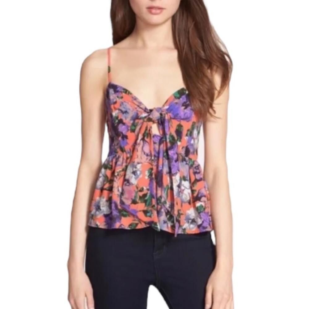 Other Leith l Floral Cutout Babydoll Tank Size Small Size S / US 4 / IT 40 - 1 Thumbnail