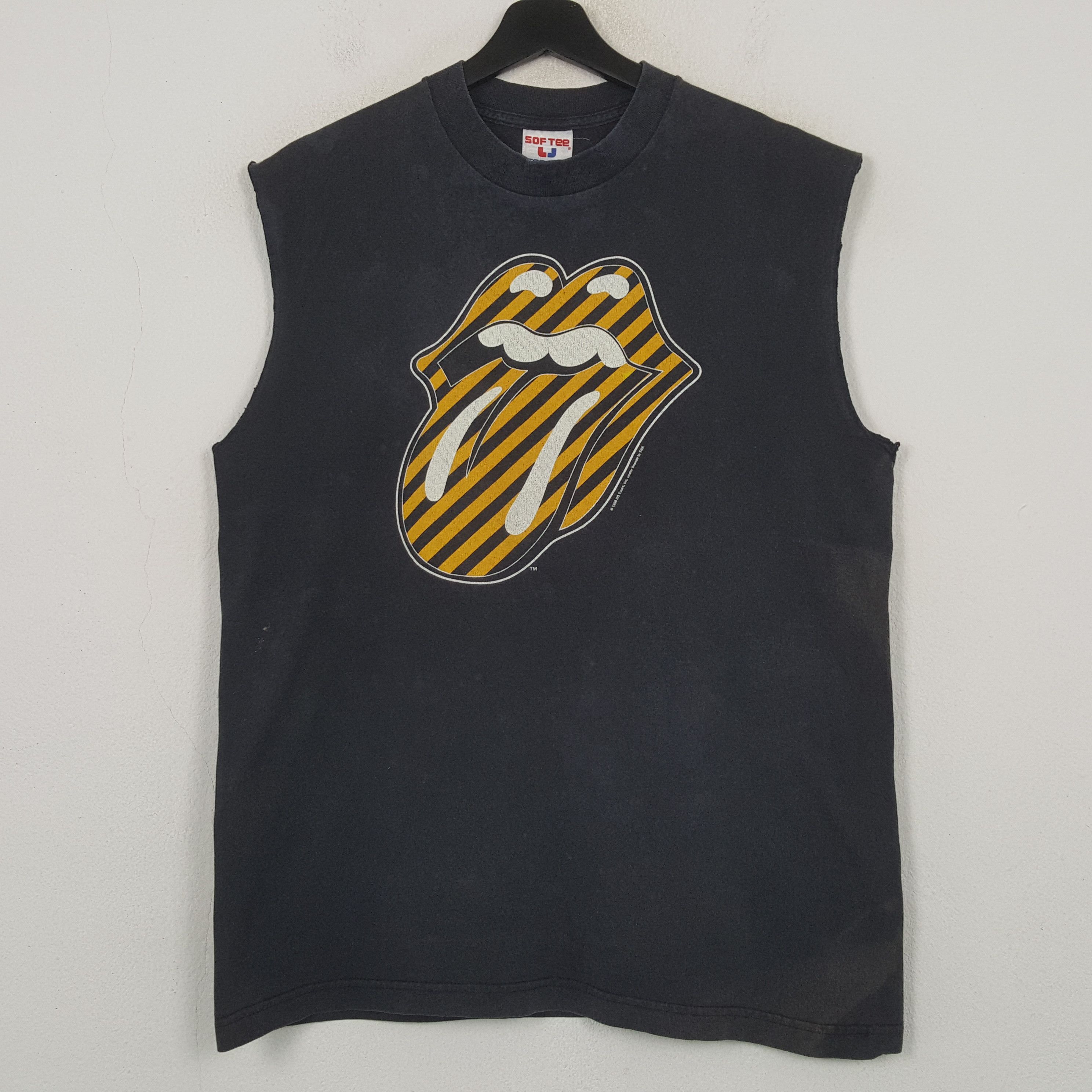 Vintage The Rolling Stones Rock Band Music Sleeveless Tshirt RR24 Size US M / EU 48-50 / 2 - 1 Thumbnail