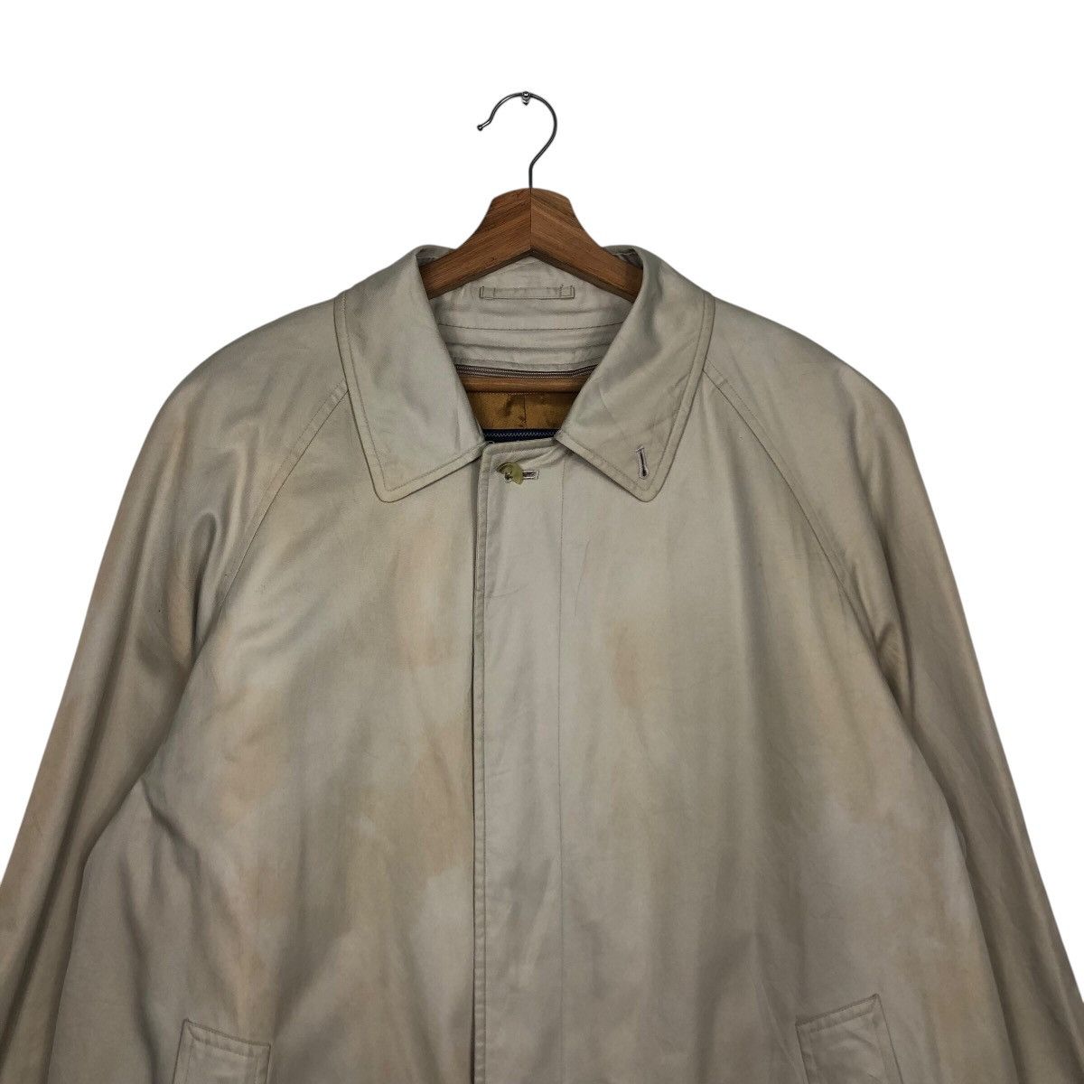 Burberry 📌Vintage Long Jacket Burberrys Nova Check Blanket Lining Size US M / EU 48-50 / 2 - 3 Thumbnail