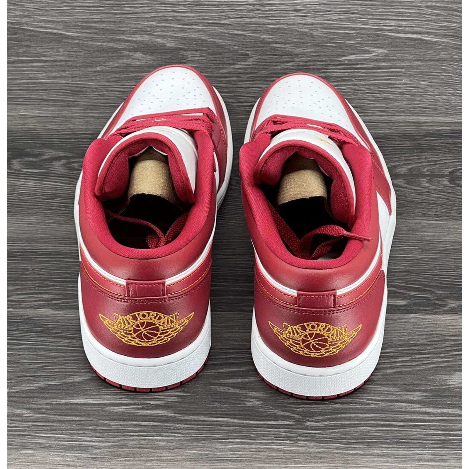Jordan Brand Air Jordan 1 Low, Cardinal Red | Size 13M [new] 553558-607 Size US 13 / EU 46 - 3 Thumbnail
