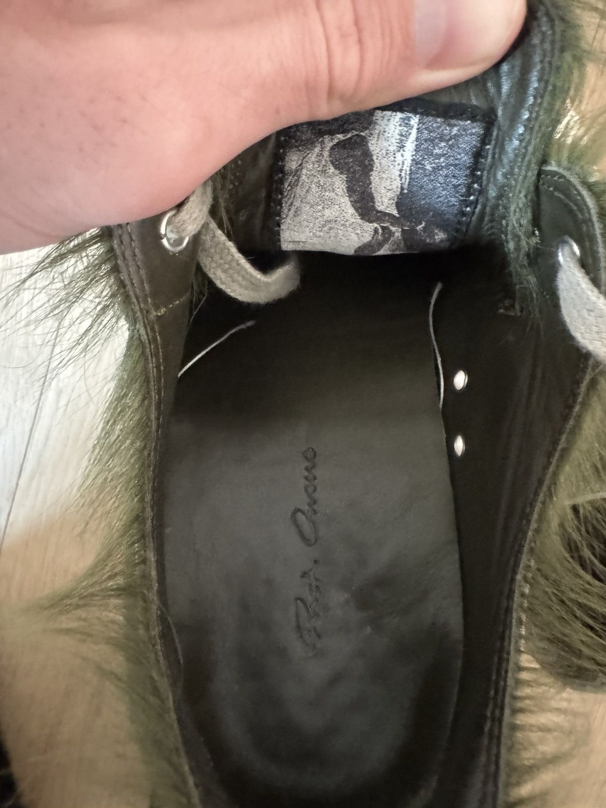 Rick Owens Ponyhair ramones grinch Size US 7 / EU 40 - 9 Thumbnail