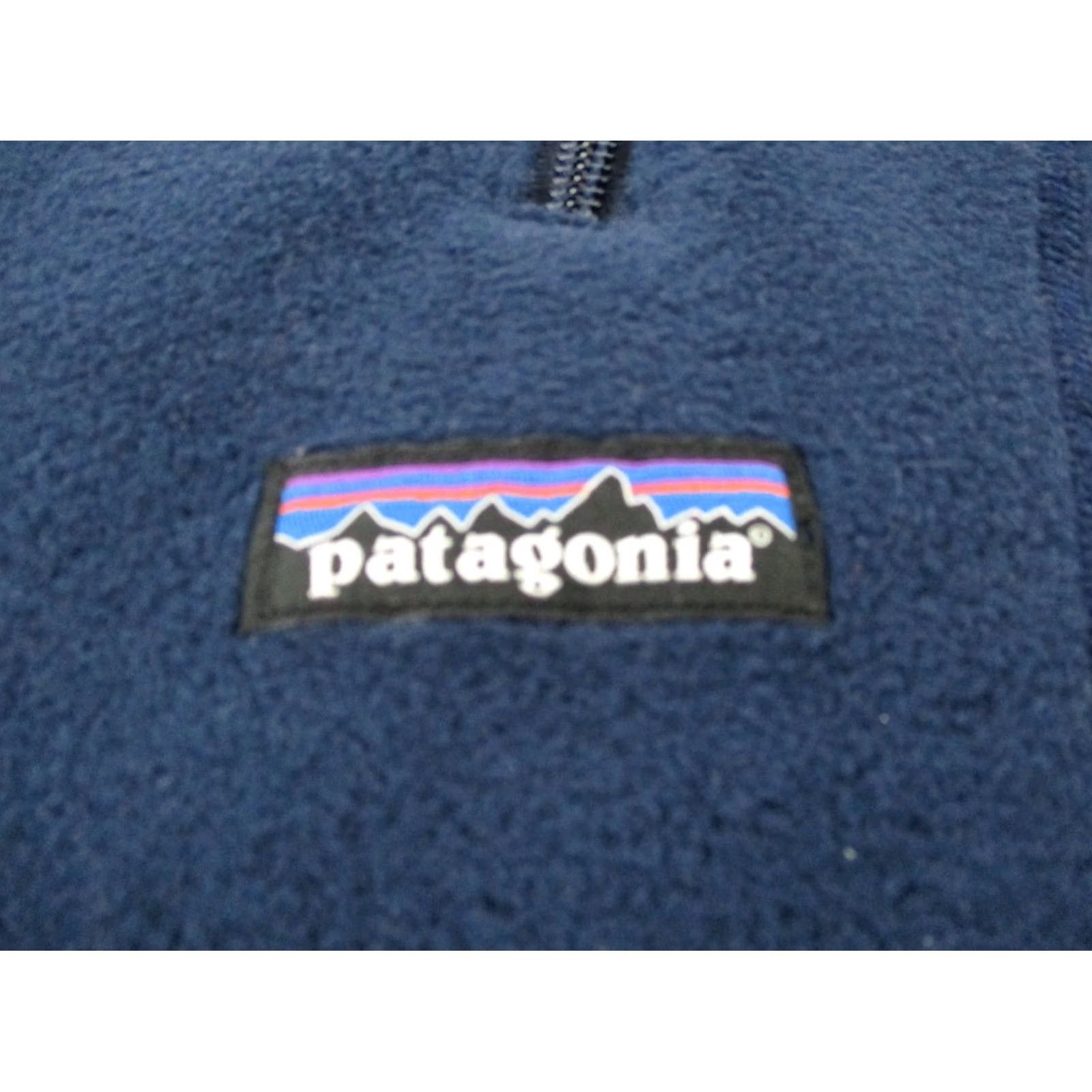 Patagonia Patagonia Vest Mens XL Blue Fleece Synchilla Zip Pockets Lightweight Windbreaker 90s Style Logo Winter Hiking Camping Adaptable Sportwear Mens Size US XL / EU 56 / 4 - 6 Thumbnail