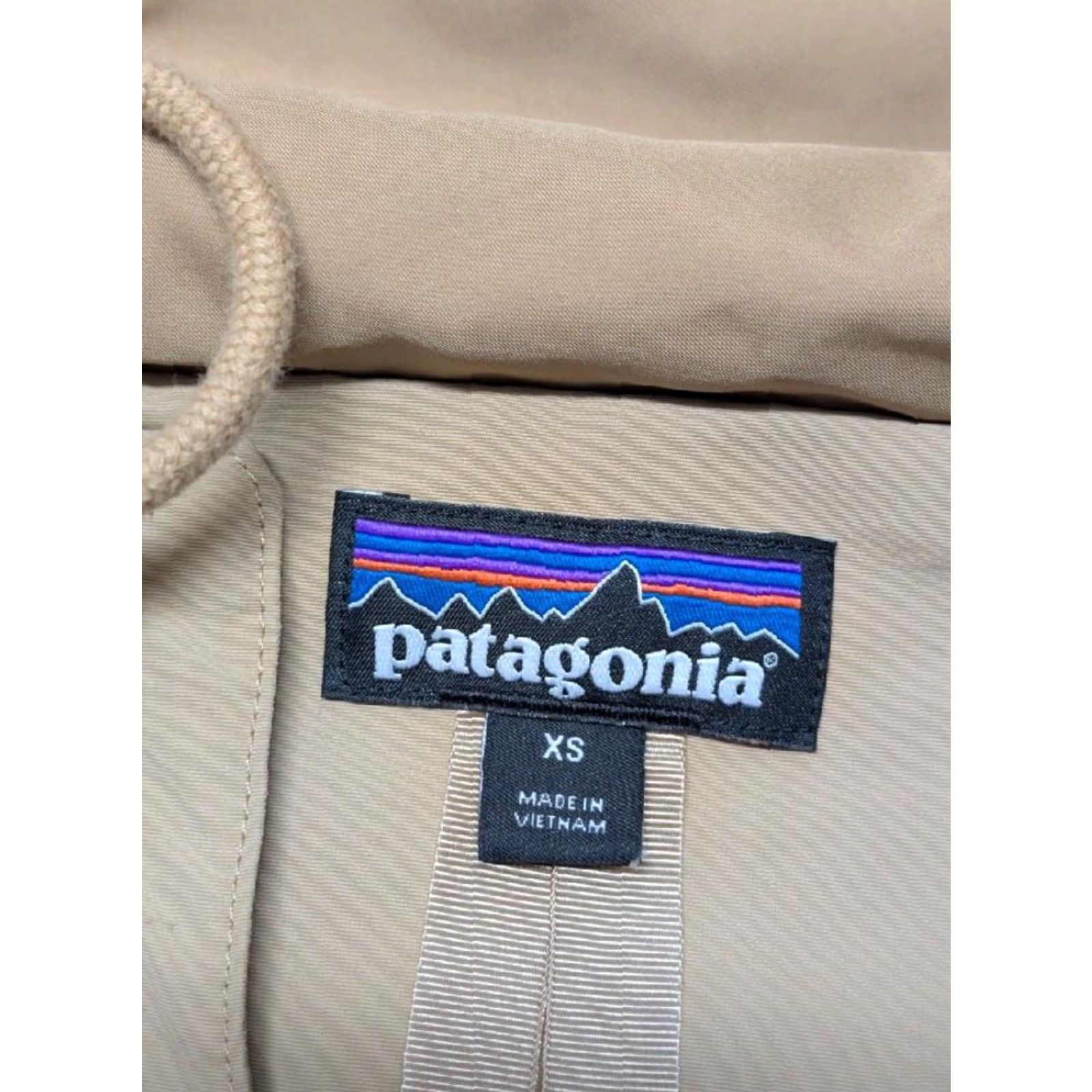 Patagonia VINTAGE patagonia fleece parka XS tan womens XS deep pile fleece hooded 90s retro brown Dusty Mesa Patagon ia (adjust) Size XS / US 0-2 / IT 36-38 - 4 Thumbnail