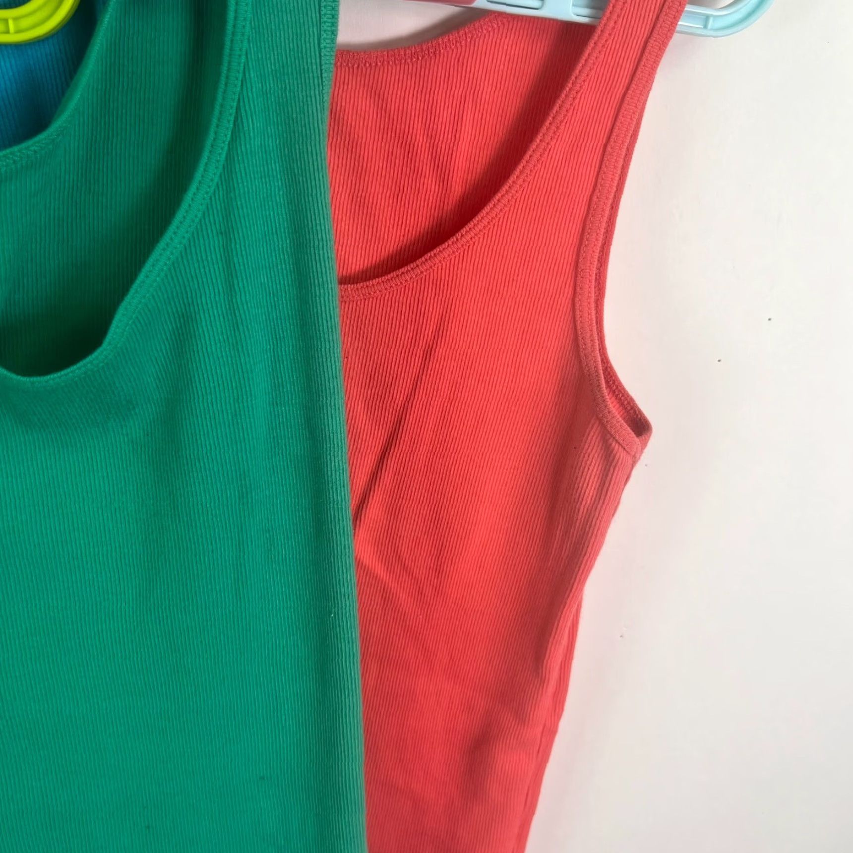 Bell J. C. Penney Bella So Tank Top Women 2XL Multicolor Cotton Blend Knit Beach Womens Size XXL / US 16-18 / IT 52-54 - 2 Thumbnail