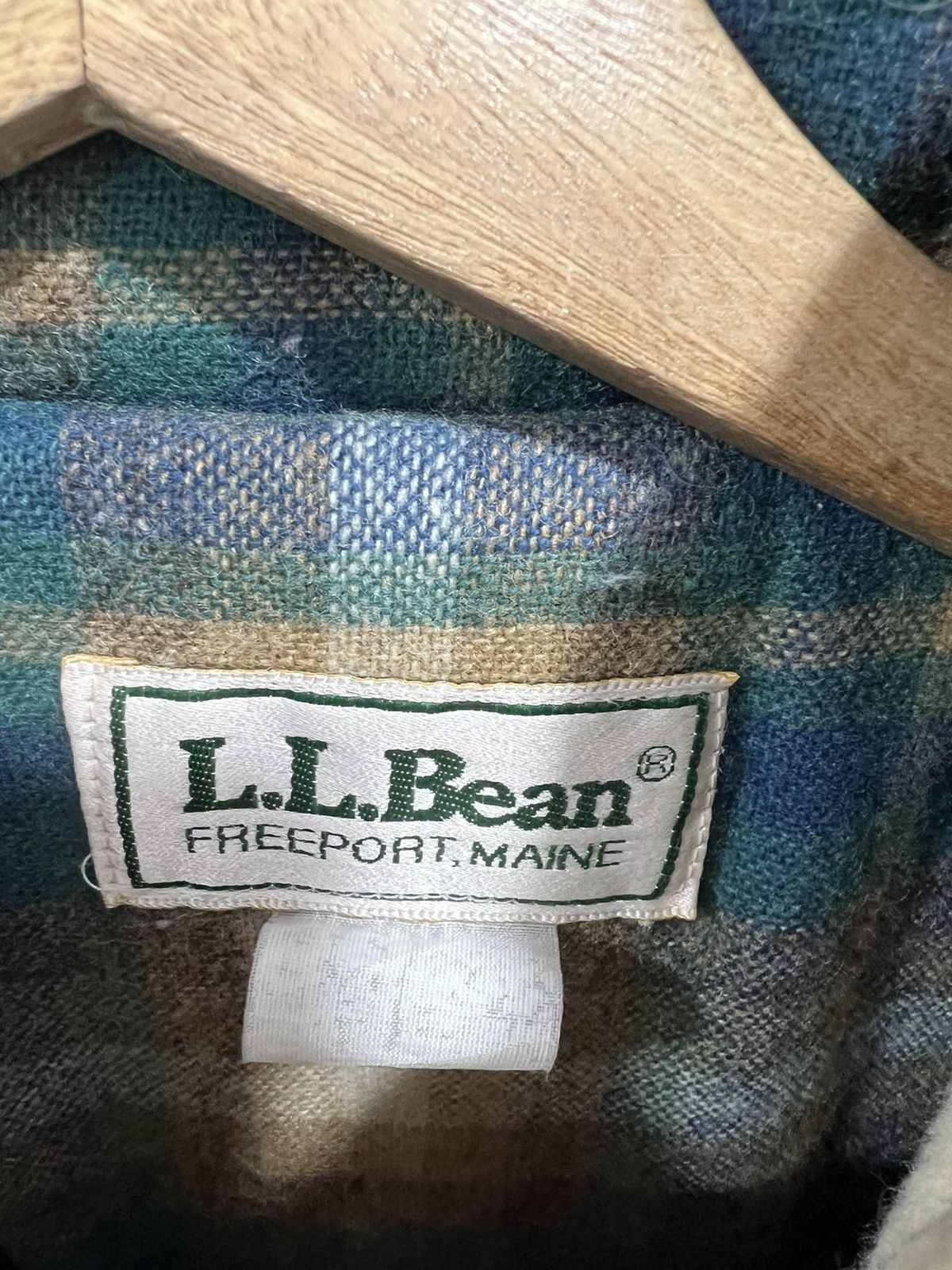 L.L. Bean Vintage 90s LL Bean Toggle Coat Jacket Plaid Lined Size US S / EU 44-46 / 1 - 5 Thumbnail