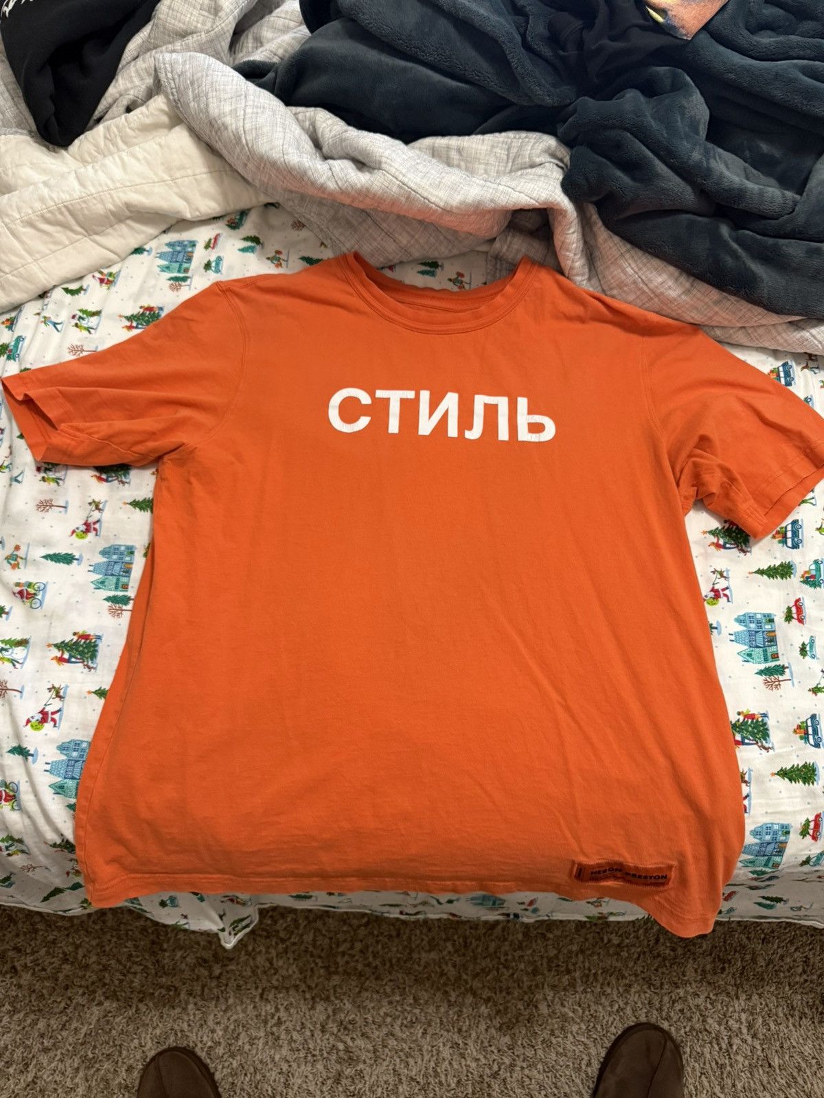 Heron Preston NF CTNMB Logo SS Tee