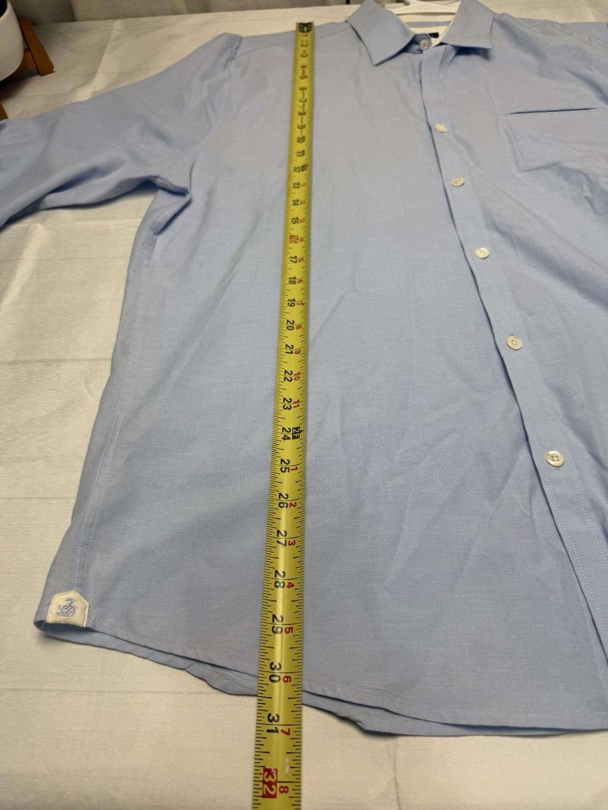 7Diamonds 7 Diamonds 4 Way Stretch Button Up Mens Sz Xl Long Sleeve Size US XL / EU 56 / 4 - 7 Thumbnail