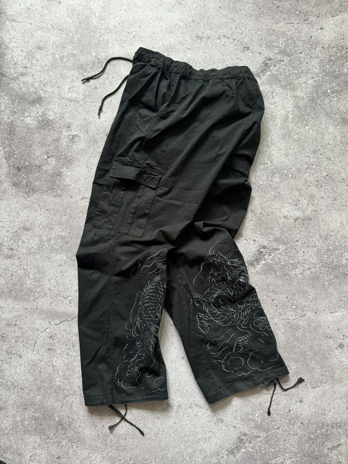 Ed Hardy Ed Hardy x Urban Outfitters Cargo Pants Baggy Dragon Size US 32 / EU 48 - 1 Thumbnail