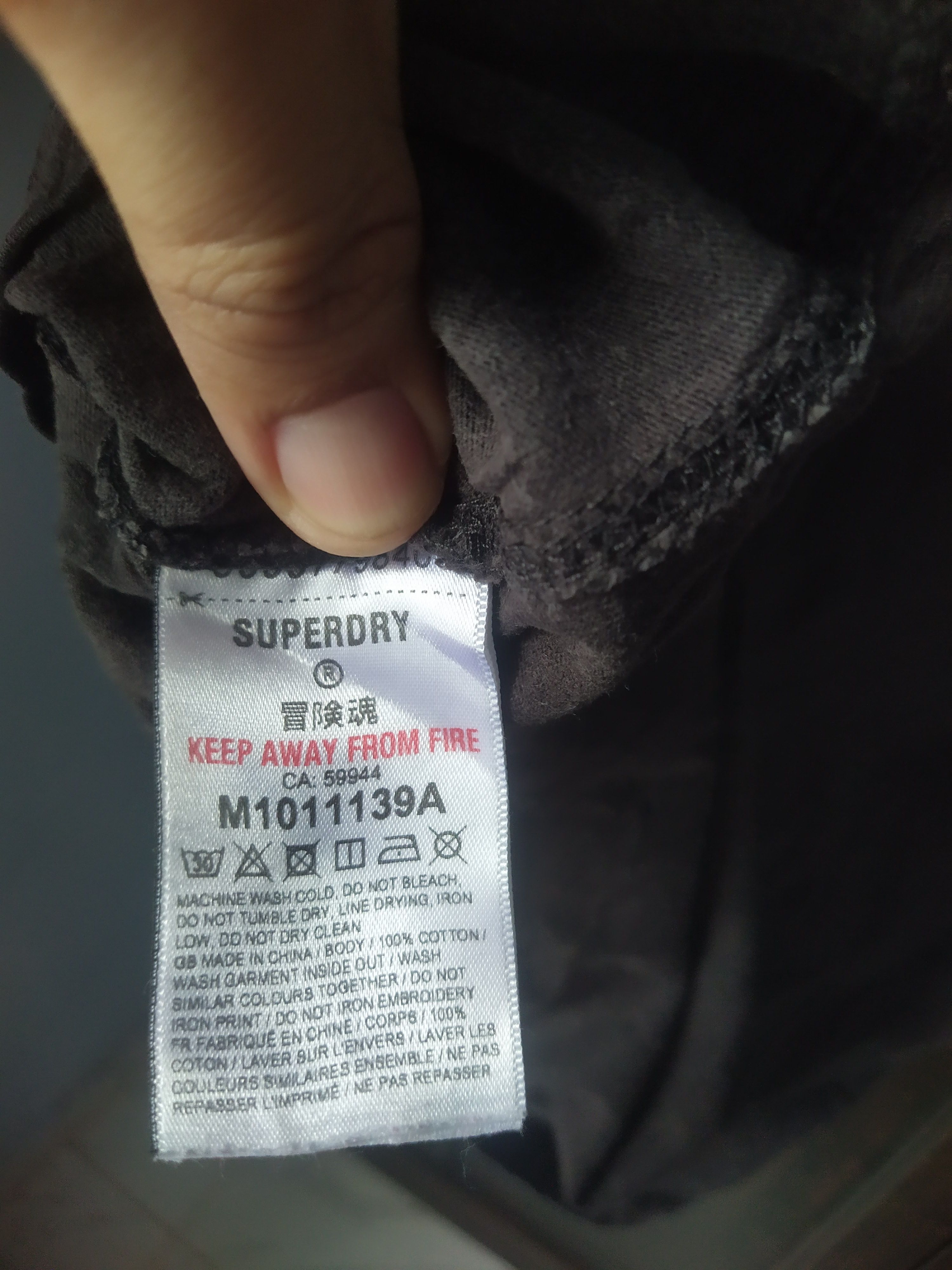 Superdry SUPERDRY SPELL OUT Nice Faded Size US M / EU 48-50 / 2 - 8 Thumbnail
