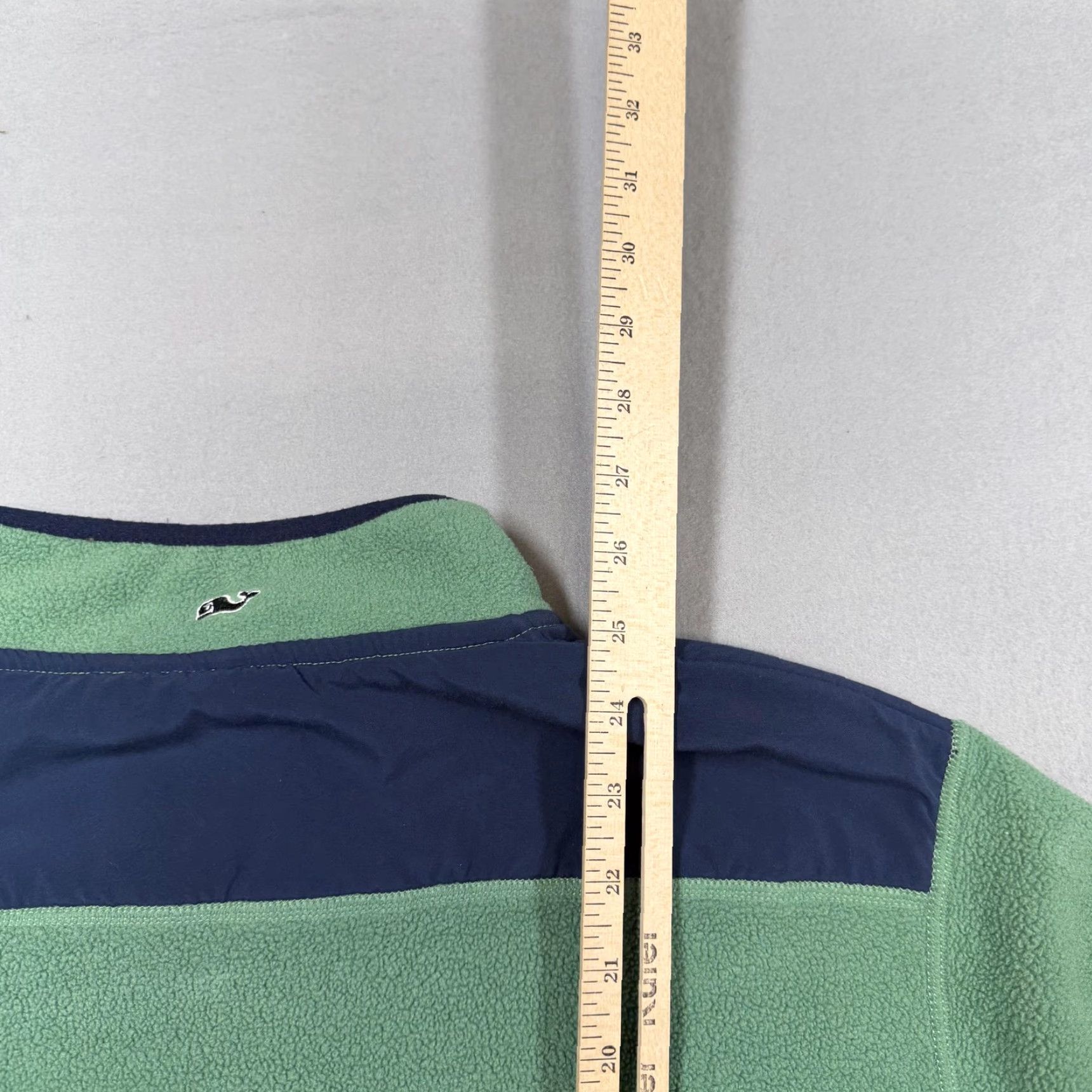 Vineyard Vines Vineyard Vines Sweater Womens XL Green Fleece Mock Neck Pullover Shirt Snap Button Logo Vintage No Size XL / US 12-14 / IT 48-50 - 7 Thumbnail