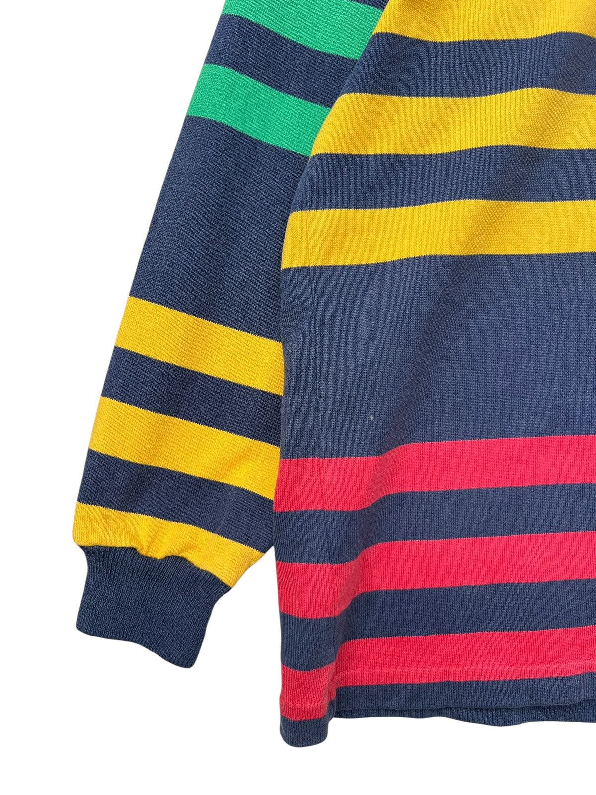 Canterbury of New Zealand Vintage 90s Centerburry Multicolour Polo Rugby Shirt Size US L / EU 52-54 / 3 - 5 Thumbnail