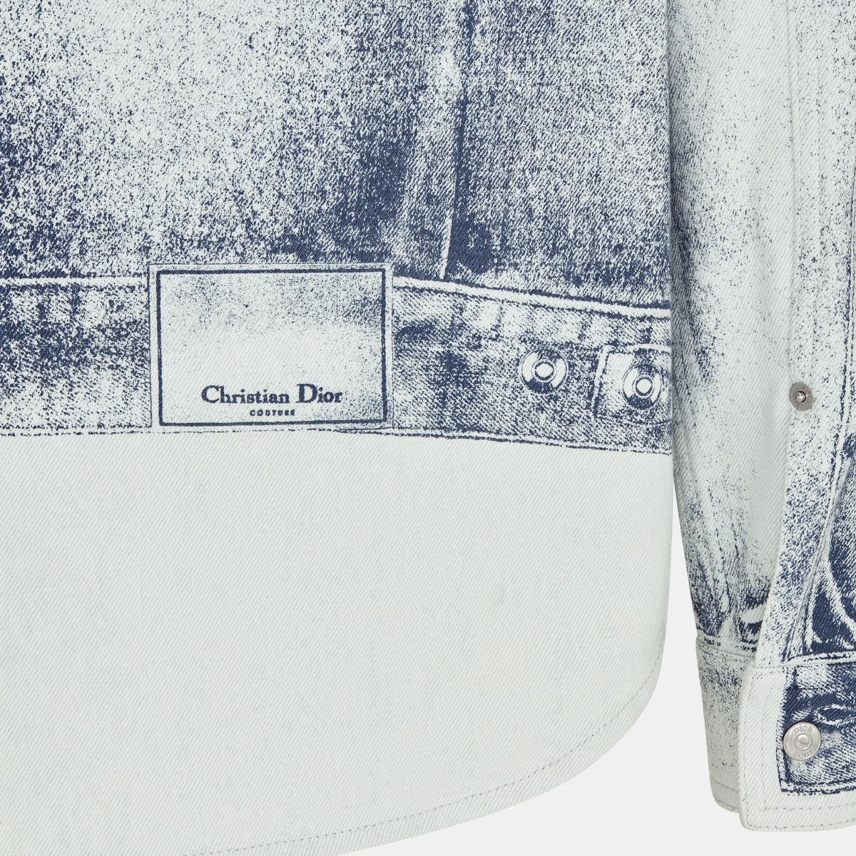 Dior o1bcso1str0226 Mkii-Effect Overshirt in Blue Size US XL / EU 56 / 4 - 3 Thumbnail