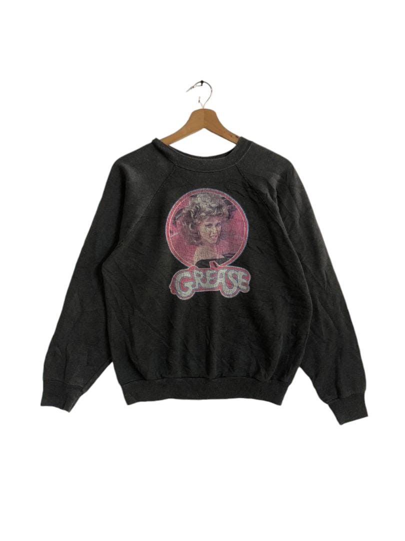 Tultex × Vintage Vintage 80’s Grease Tultex Sweatshirt Size US M / EU 48-50 / 2 - 1 Thumbnail