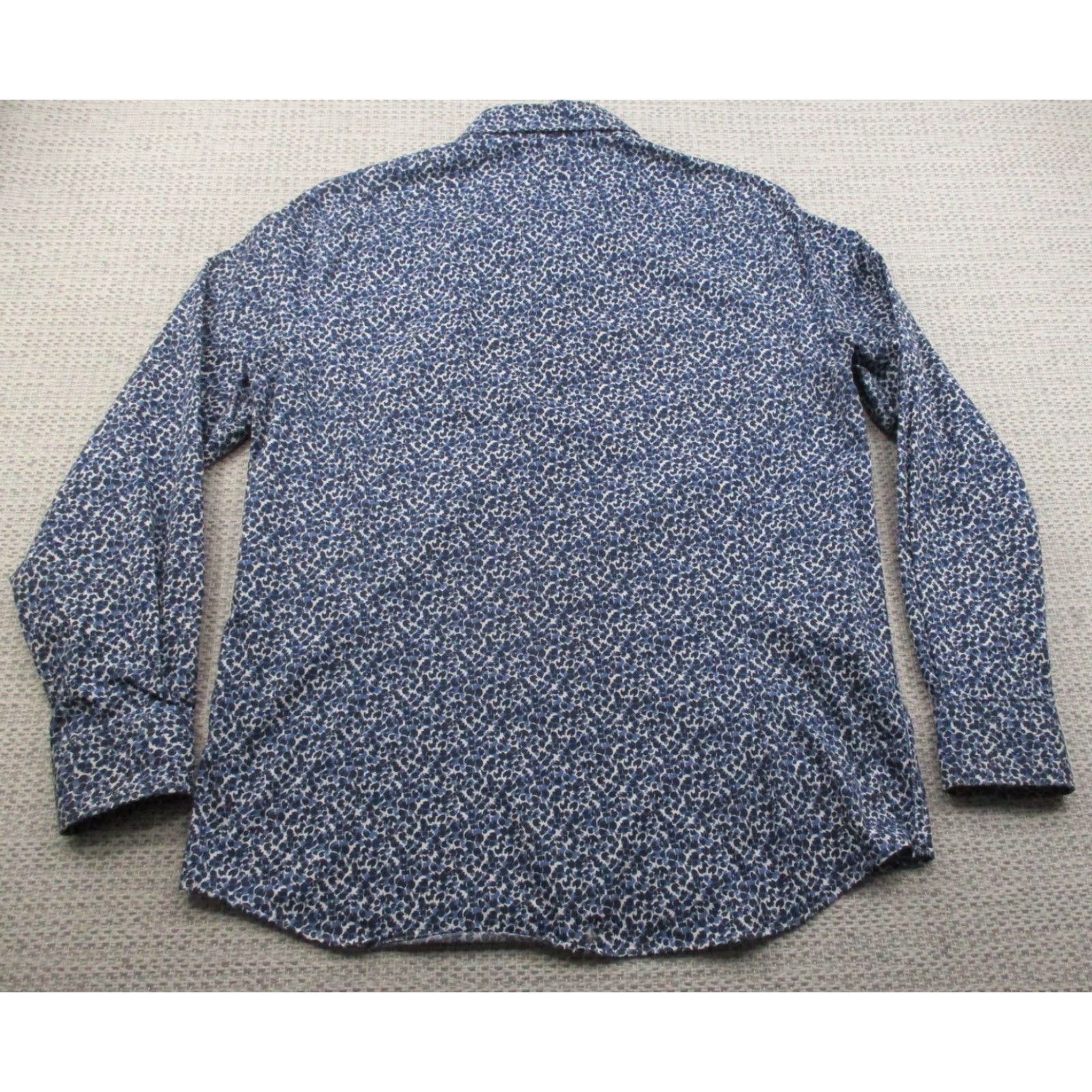 Vintage Awearness Kenneth Cole Shirt Mens Large Floral Print Button Up Stretch Casual Size US L / EU 52-54 / 3 - 5 Thumbnail