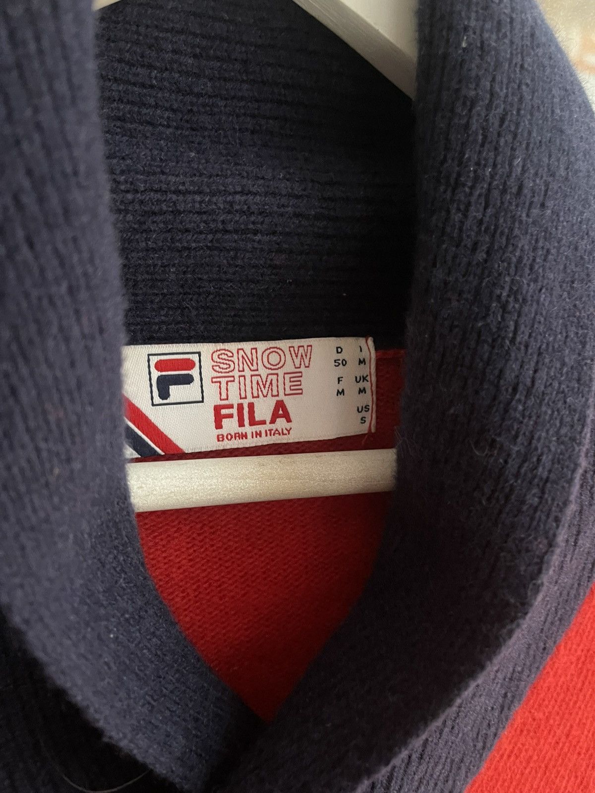 Fila Fila Snow Time Knit wool sweater Size US M / EU 48-50 / 2 - 3 Thumbnail