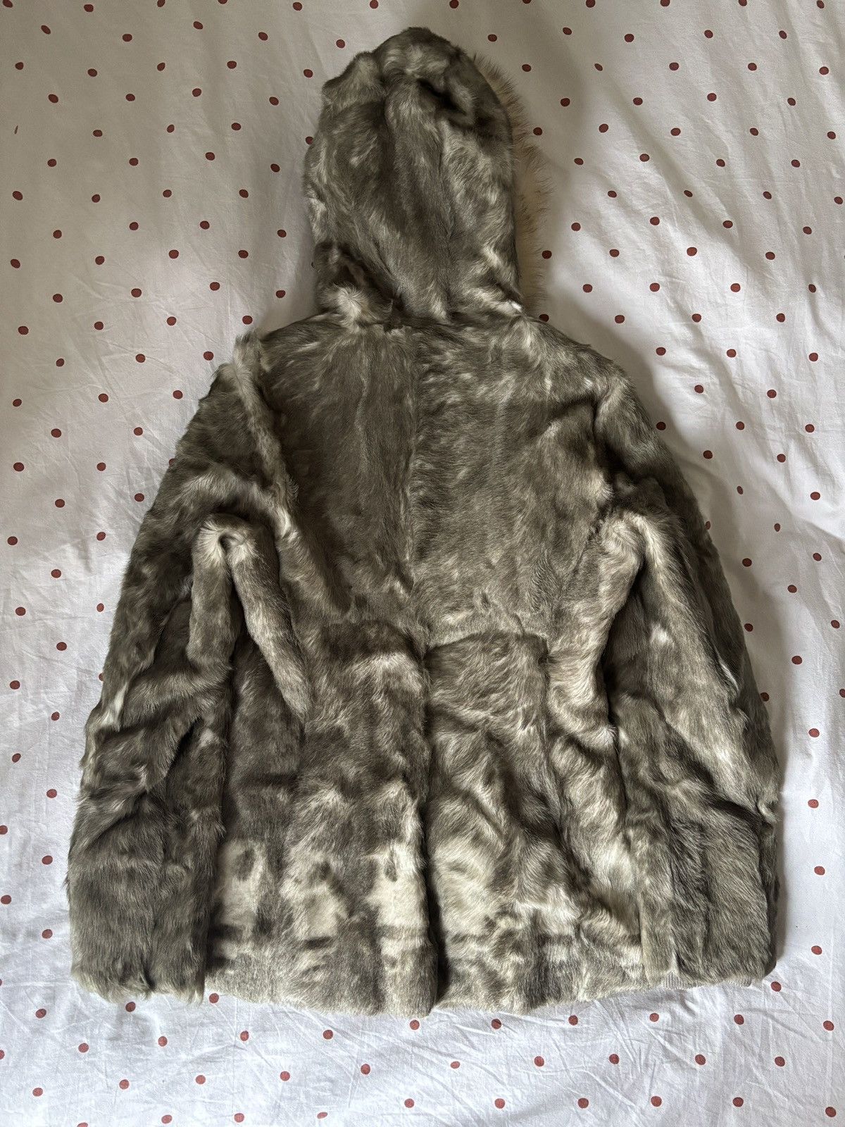 Prada Prada ‘Inuit’ Dyed Goat Fur Hooded Jacket (AW2001) Size M / US 6-8 / IT 42-44 - 2 Thumbnail