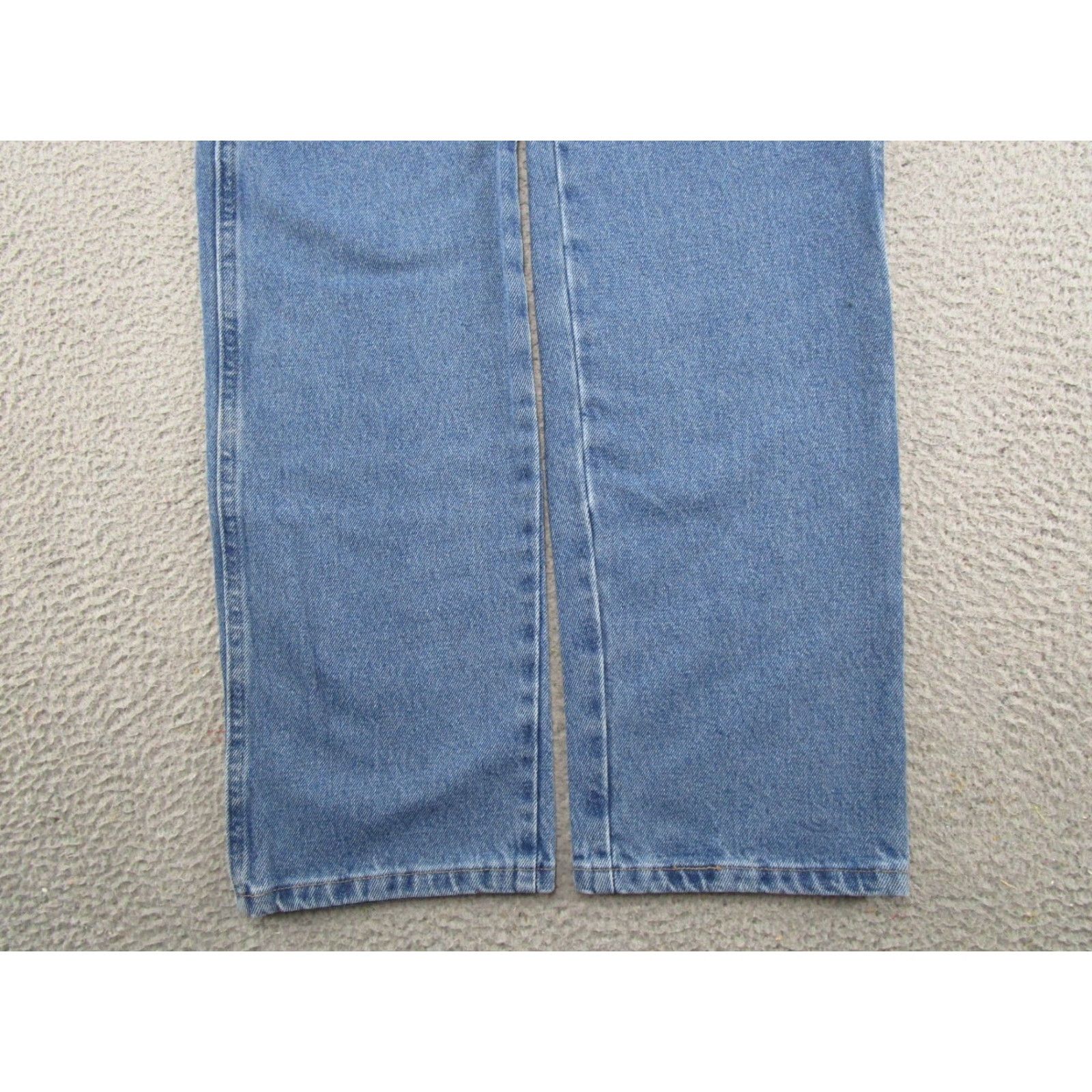 Wrangler VINTAGE Wrangler Blue Ridge Jeans Mens 32x36 Relaxed Fit Blue Denim Straight Leg NEW NWT Size US 32 / EU 48 - 6 Thumbnail
