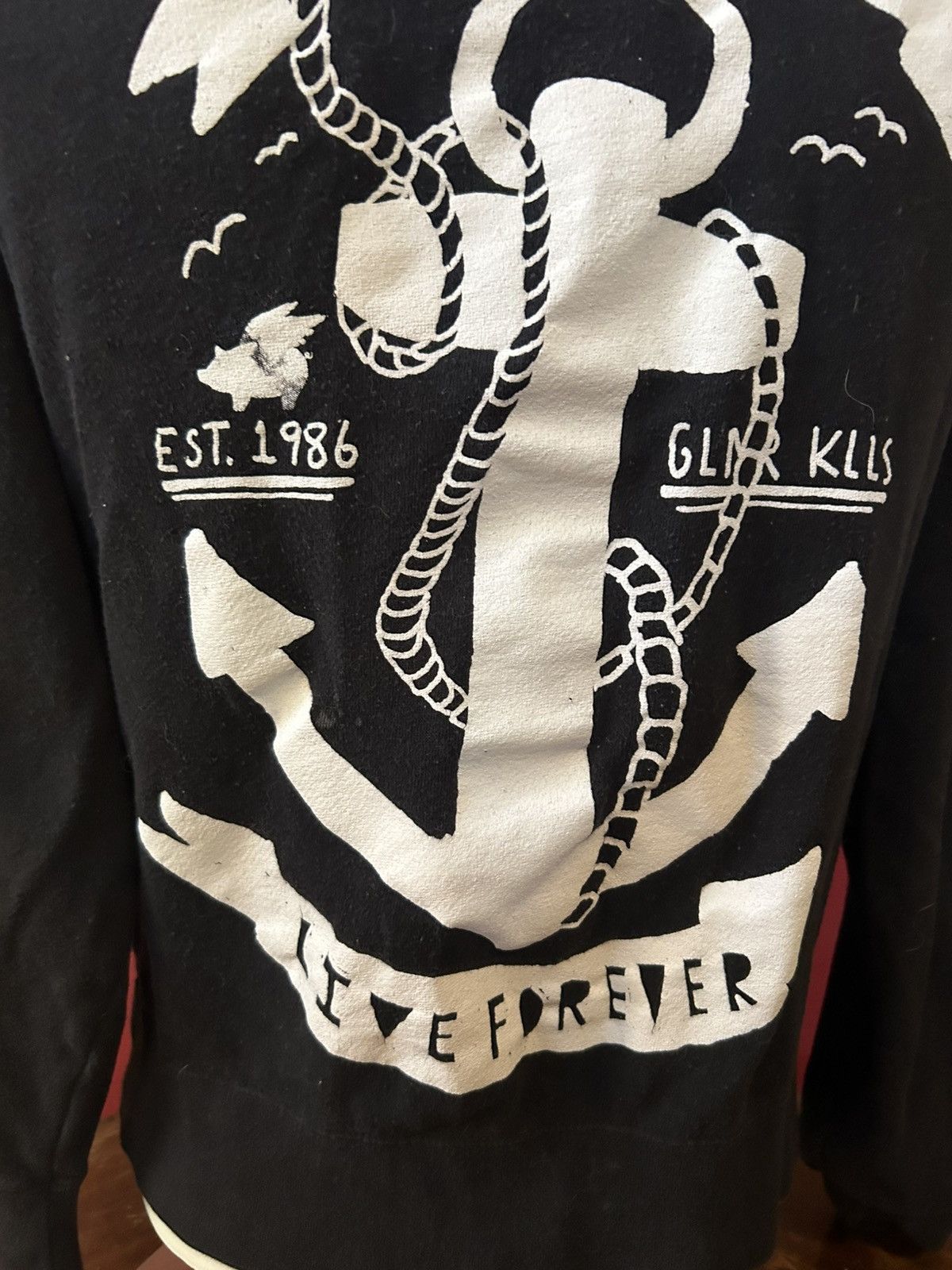 Other Glamour Kills No Regrets Hoodie Girls Medium Size M / US 6-8 / IT 42-44 - 5 Thumbnail