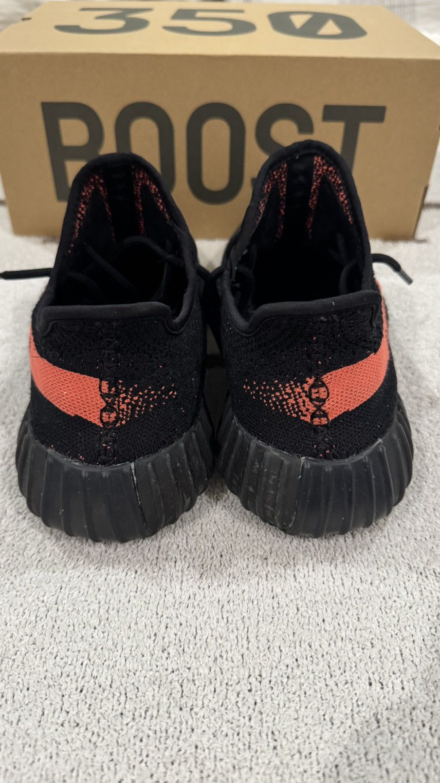 Yeezy Adidas Yeezy Boost V2 'Red' Size US 9 / EU 42 - 3 Thumbnail