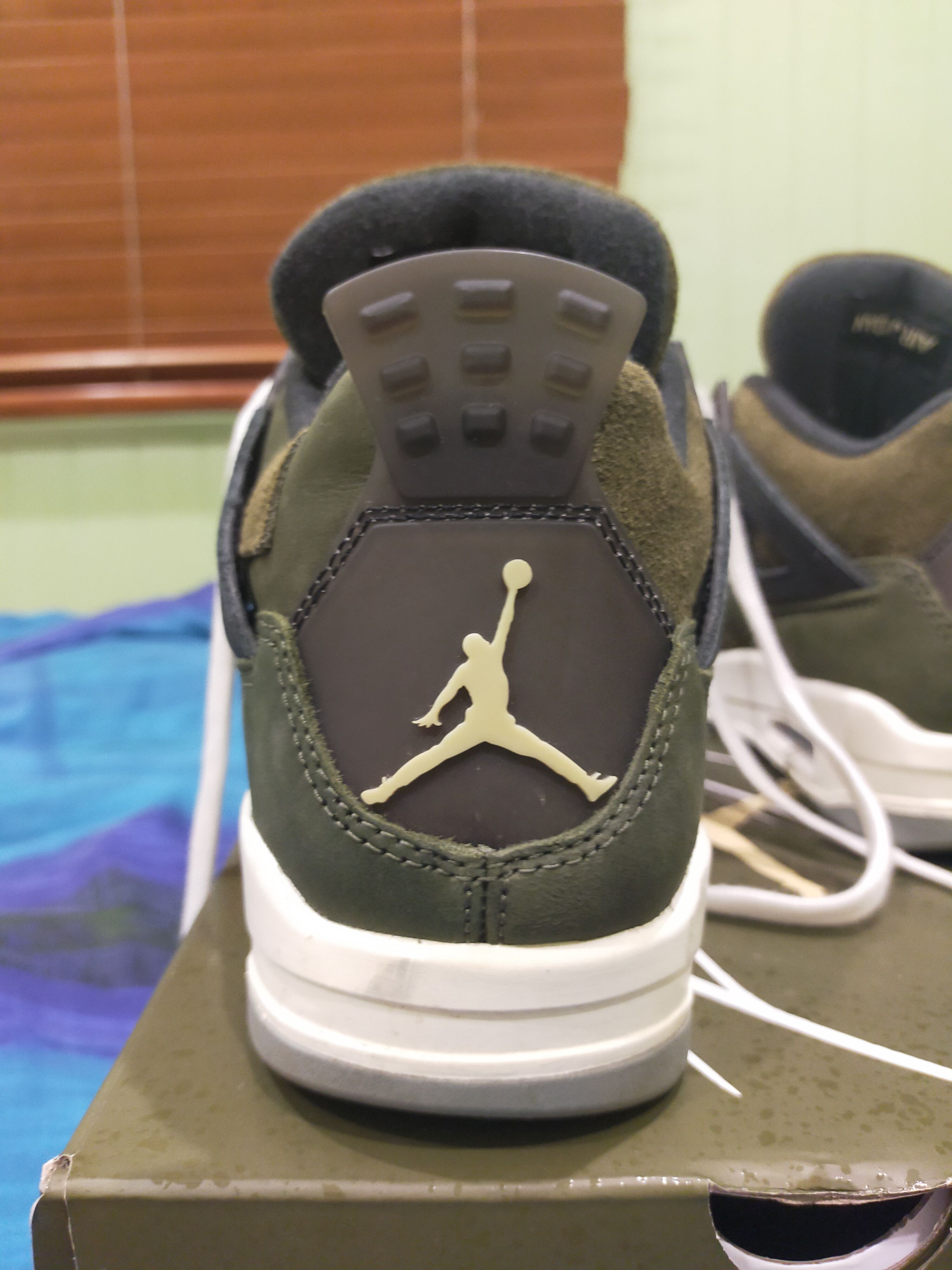 Jordan Brand Jordan 4 Olive Nike air retro SE Craft size 8 m / 9.5 w Size US 8 / EU 41 - 8 Thumbnail