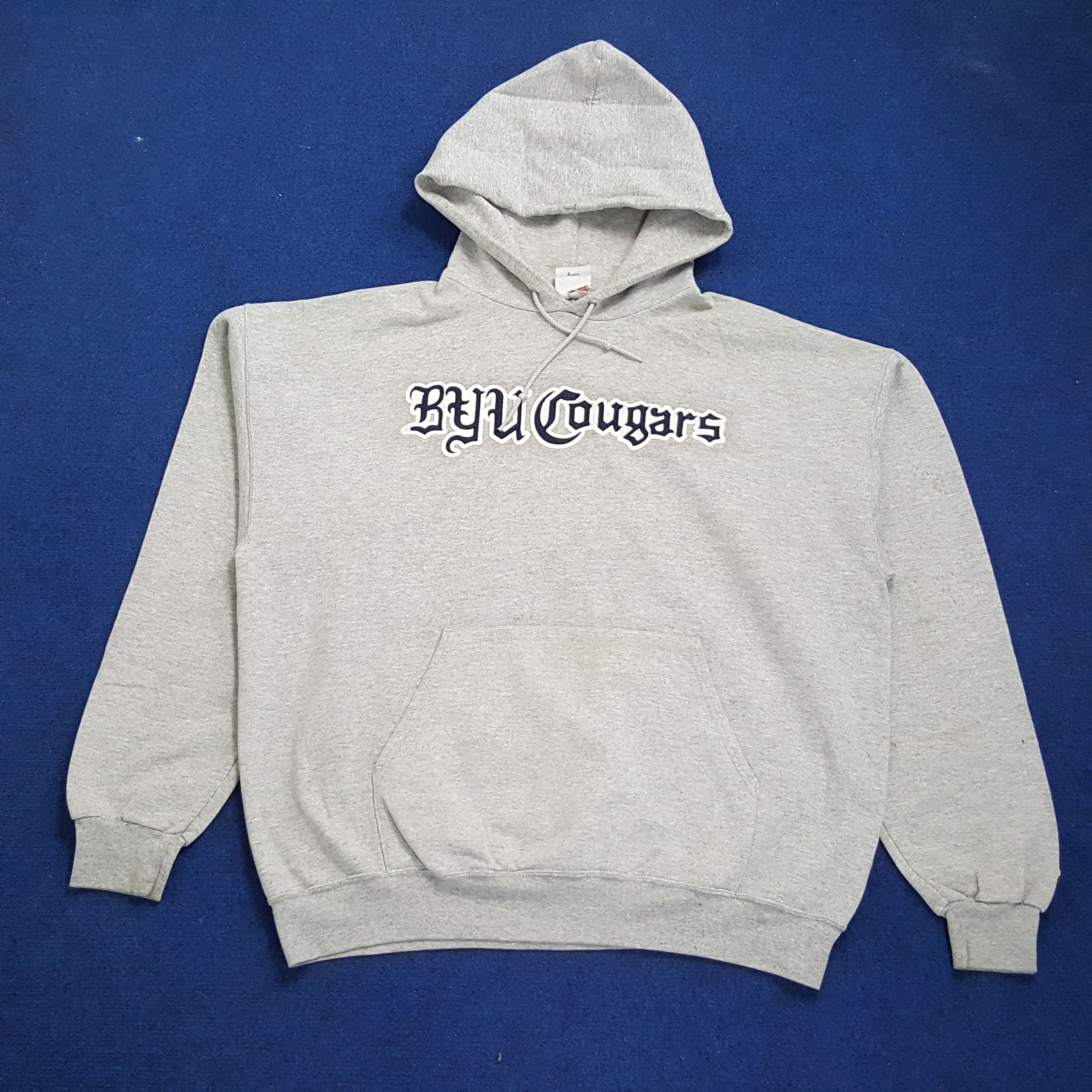 Champion × Vintage Vintage Byu Cougars America Football Team NFL Hoodies Size US XL / EU 56 / 4 - 1 Thumbnail