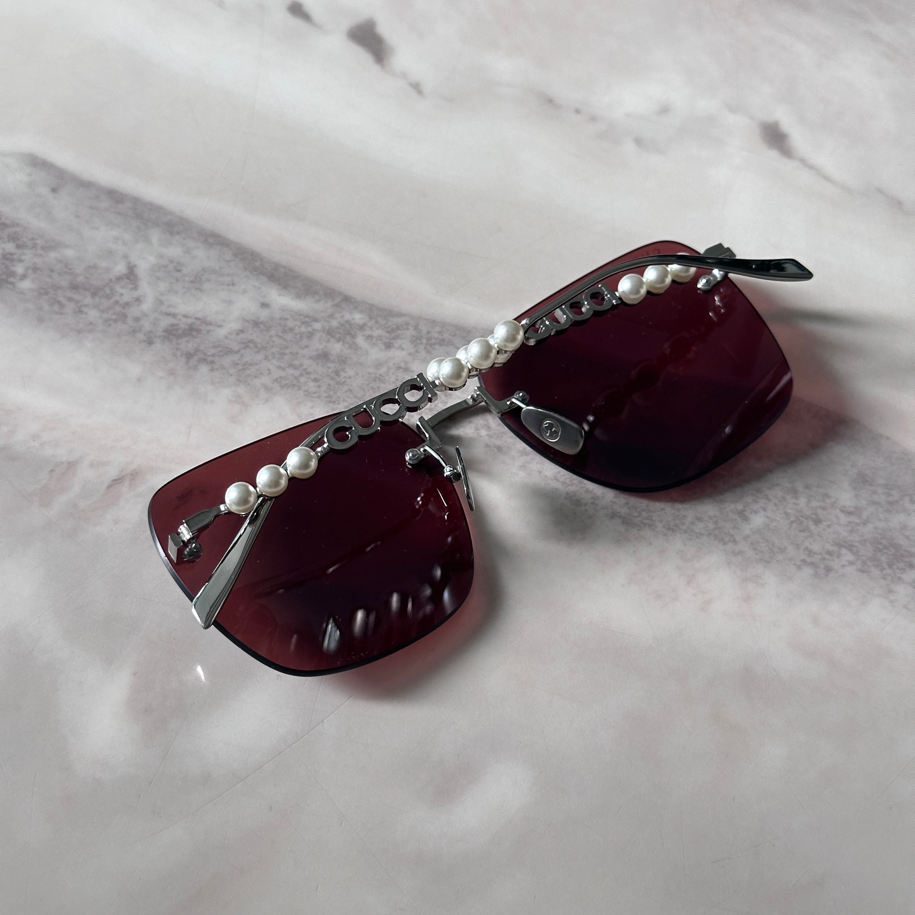 Gucci GUCCI GG1923SA 002 SUNGLASSES Size ONE SIZE - 3 Thumbnail