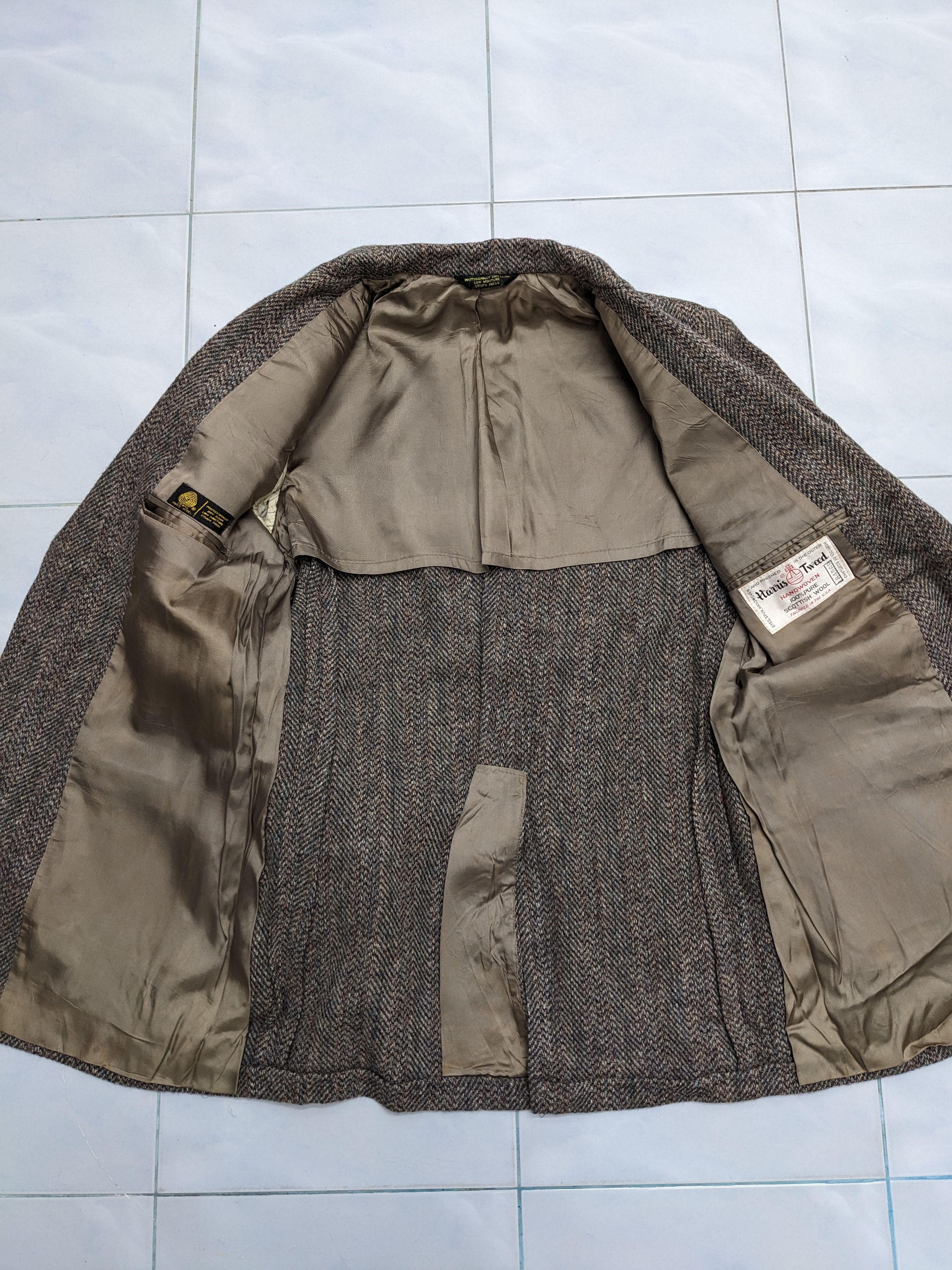 Harris Tweed HARIS TWEED SCOTTISH WOOL BLAZER Size US S / EU 44-46 / 1 - 5 Thumbnail
