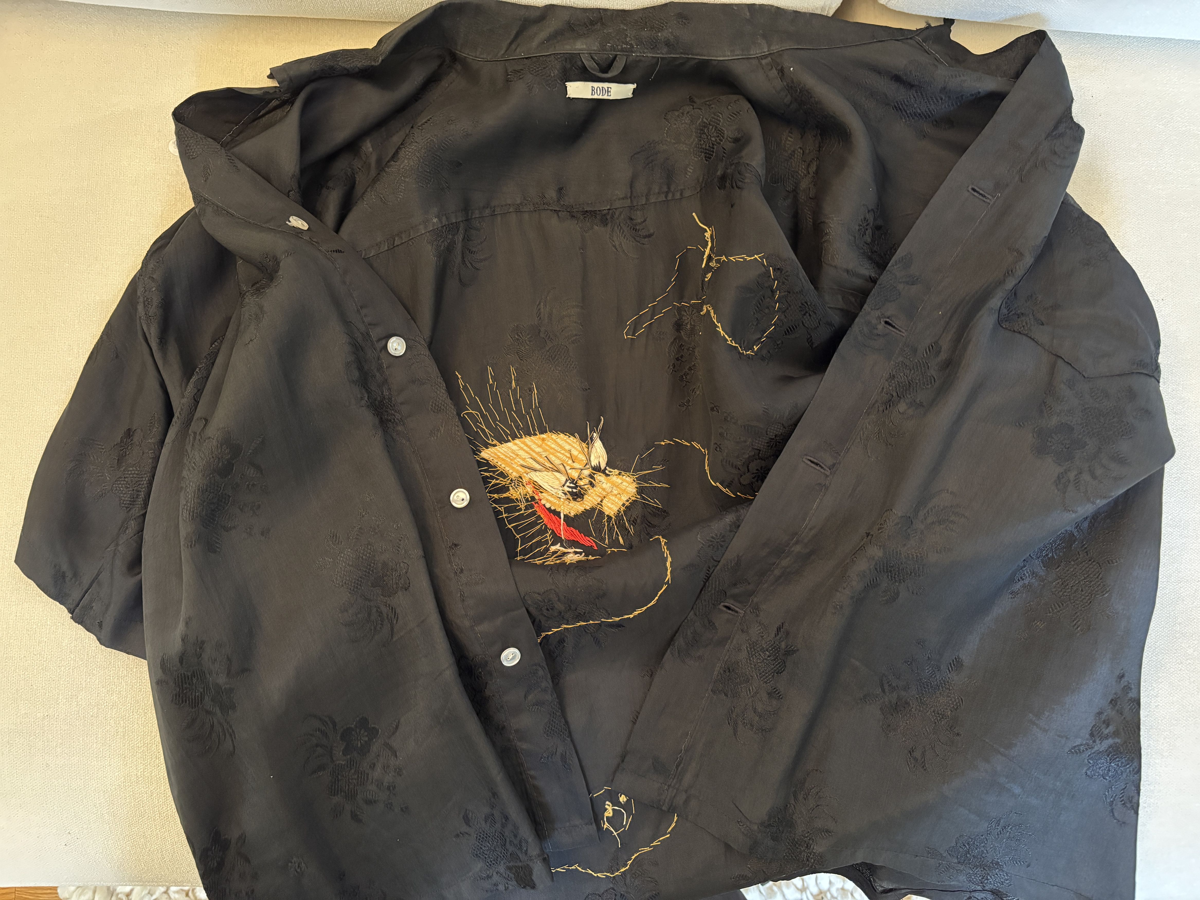 Bode Bode Kimono Shirt Size US L / EU 52-54 / 3 - 8 Thumbnail