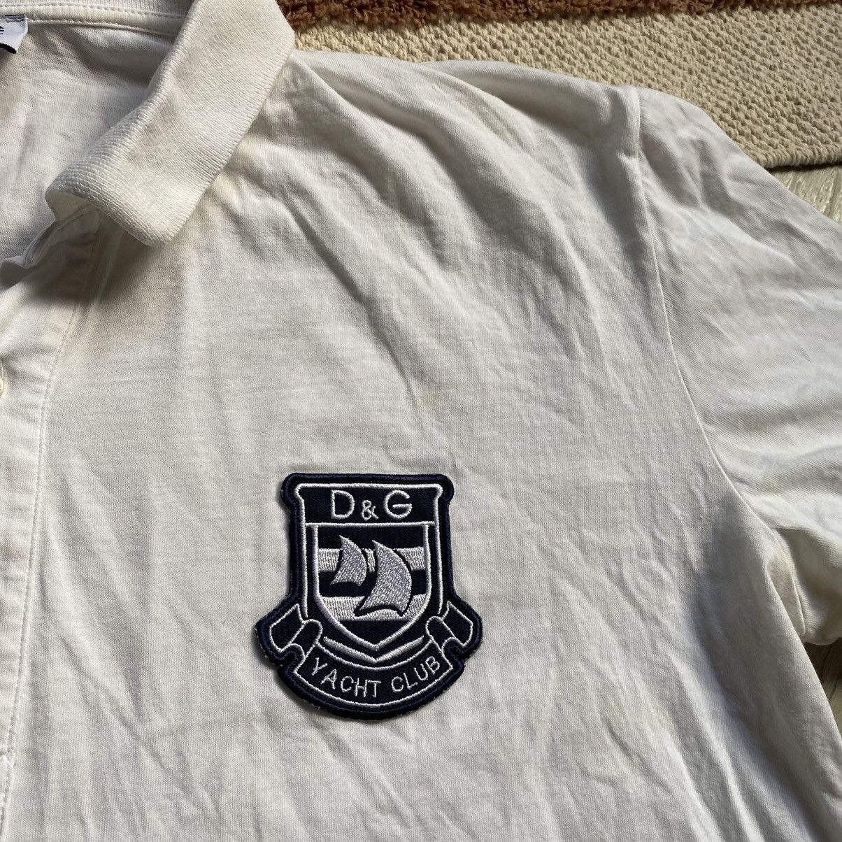Dolce & Gabbana DOLCE & GABBANA YACHT CLUB POLO T SHIRT Size US L / EU 52-54 / 3 - 3 Thumbnail