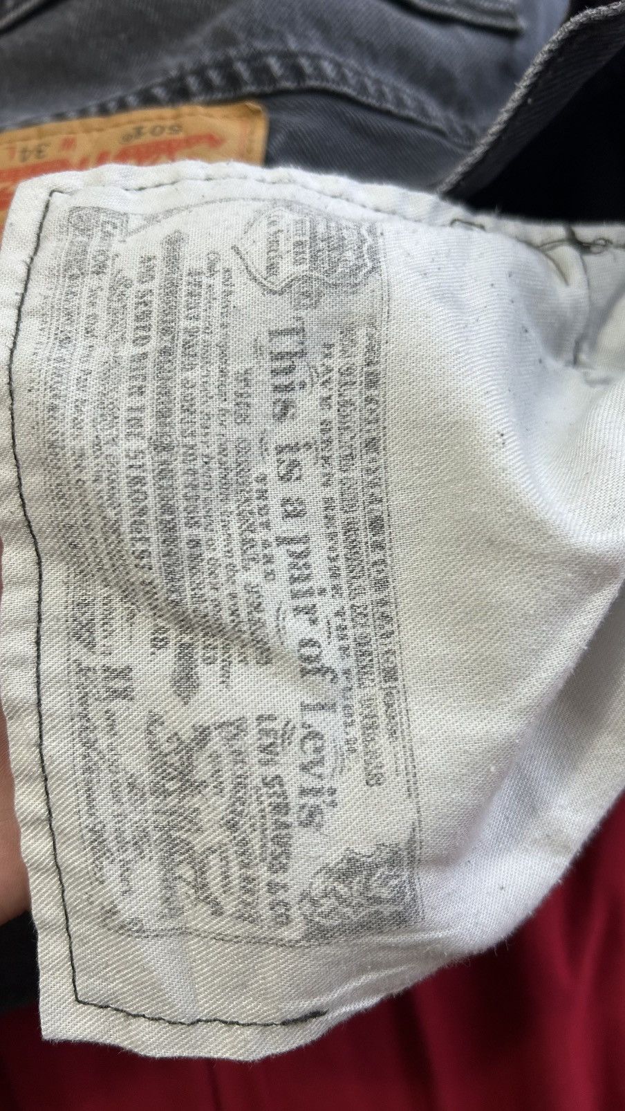 Levi's levi 501's Size US 34 / EU 50 - 5 Thumbnail