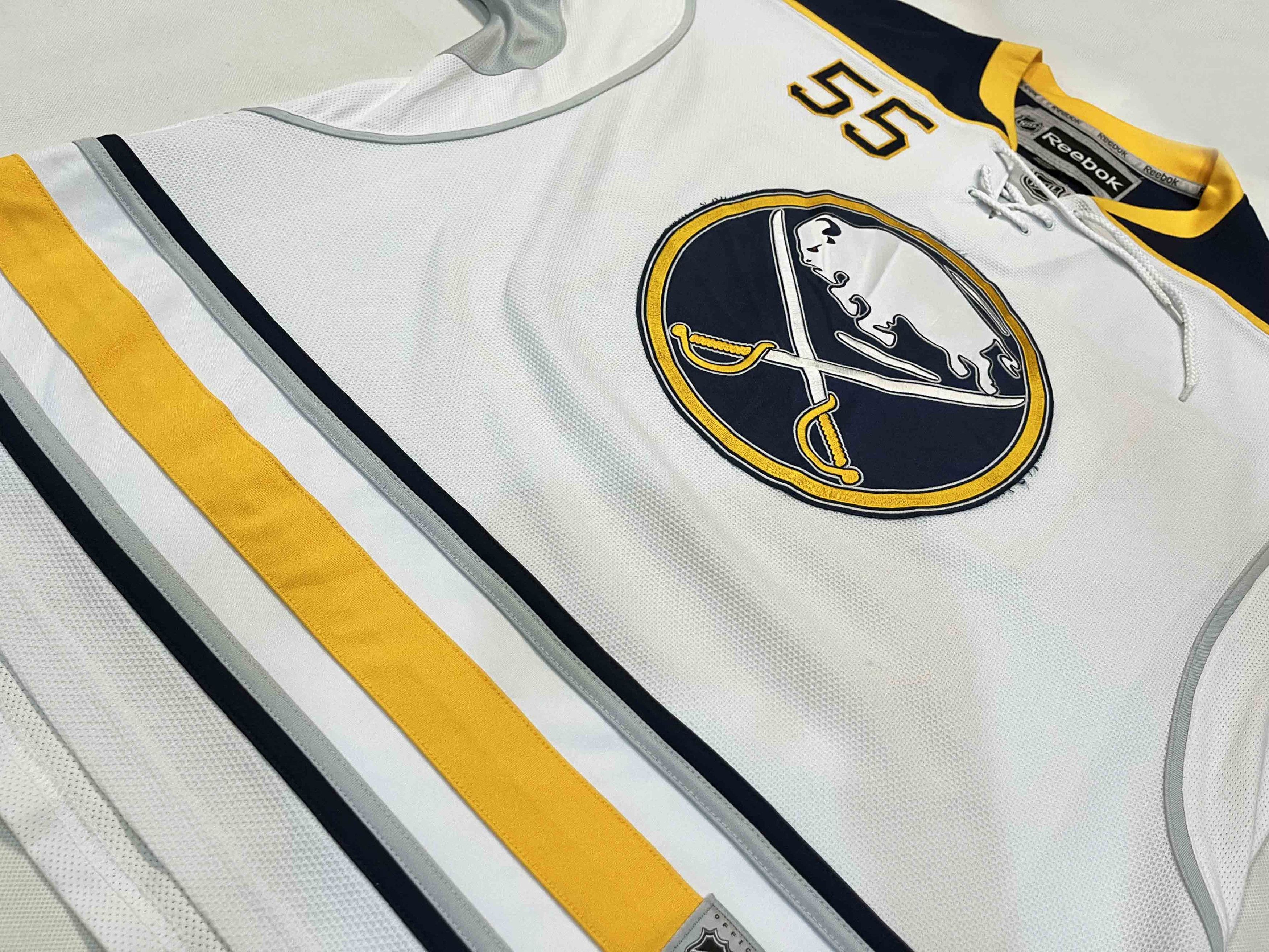 Reebok Reebok Buffalo Sabres RISTOLAINEN #55 NHL Hockey Jersey Size US XL / EU 56 / 4 - 8 Thumbnail