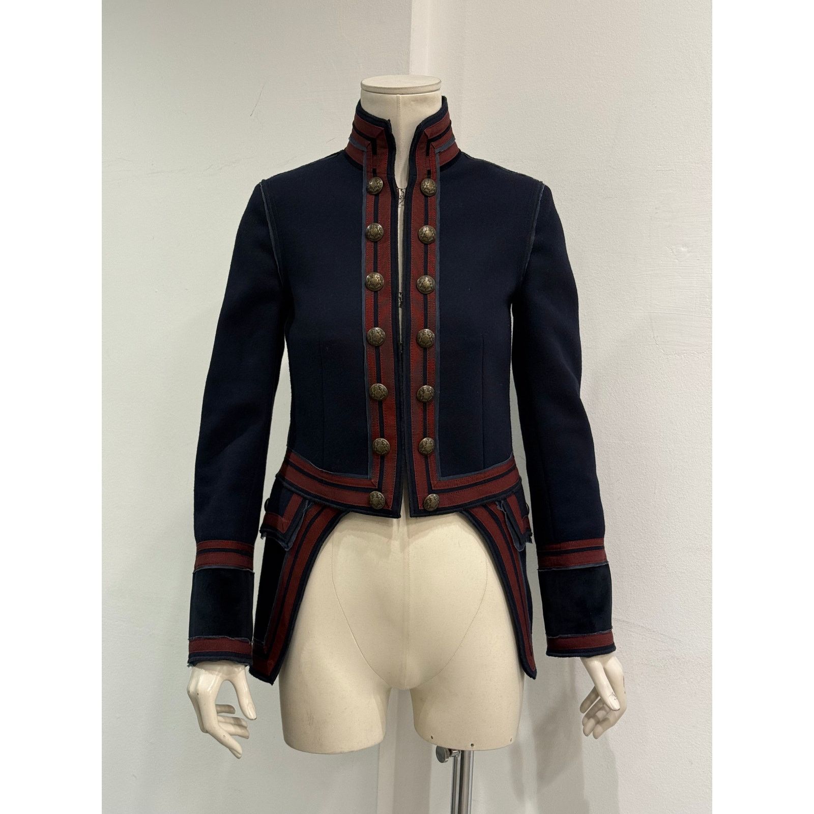 Dolce & Gabbana A/W2009 Dolce & Gabbana runway pirate Napoleon jacket Size S / US 4 / IT 40 - 4 Thumbnail