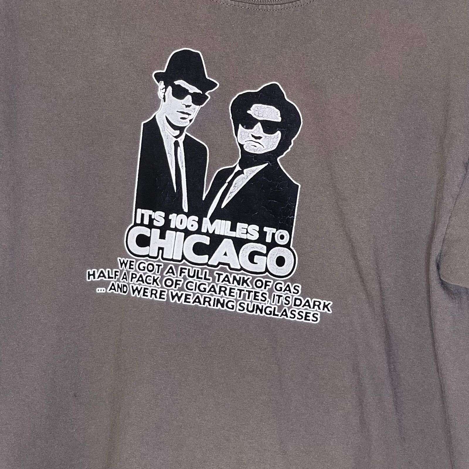 Gildan Gildan Blues Brother Chicago Short Sleeve Shirt, Unisex L Size US L / EU 52-54 / 3 - 3 Thumbnail