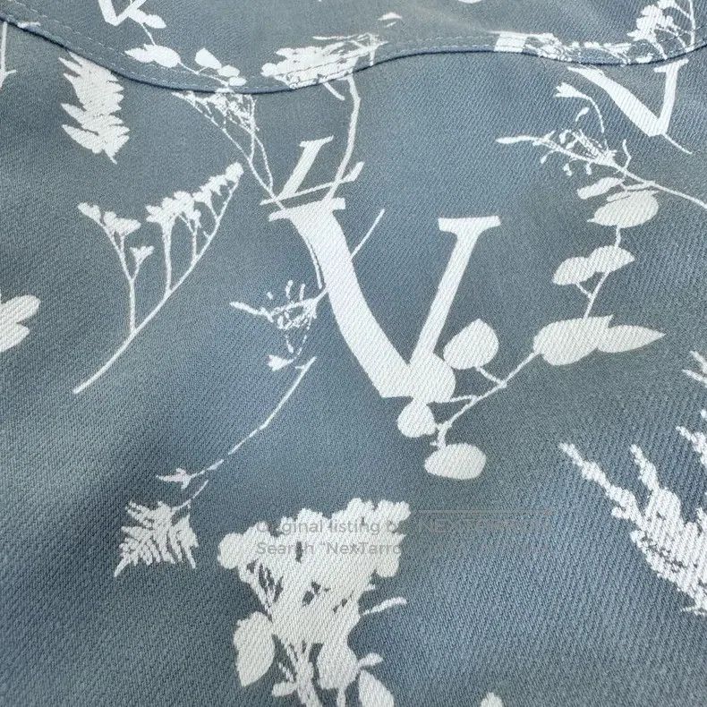Louis Vuitton Louis Vuitton Fallen leaves, wheat ears, haze, blue denim Size US M / EU 48-50 / 2 - 5 Thumbnail