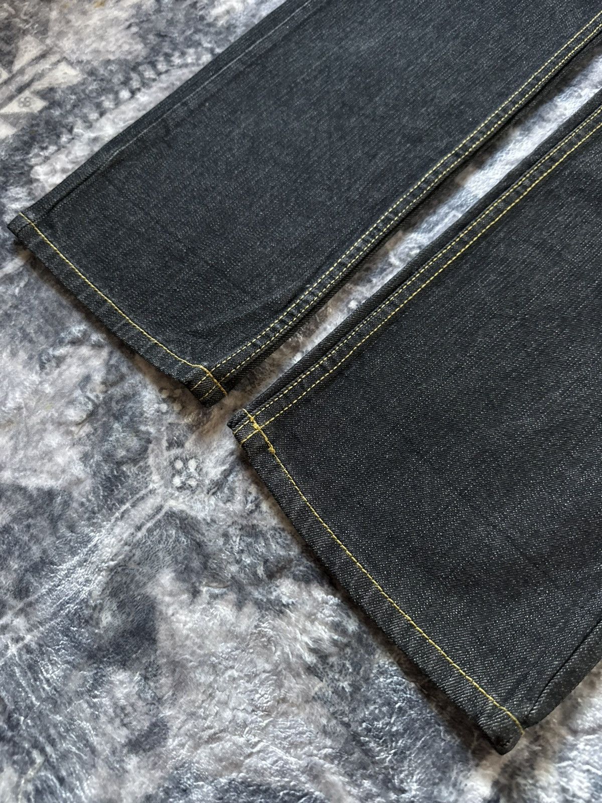 Japanese Brand Yuletide & Jubilation Skull Snake Tattoo Y2K Jeans Size US 32 / EU 48 - 12 Thumbnail