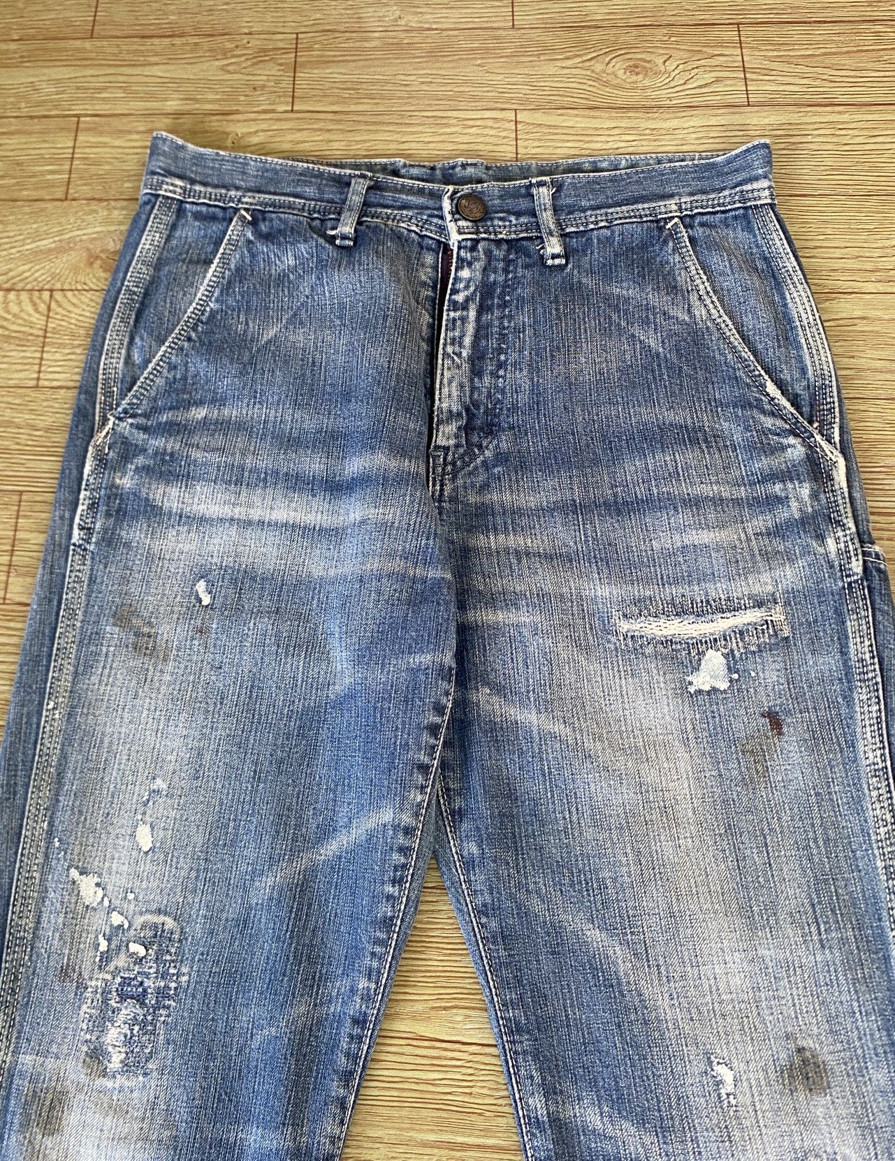 Kapital Very Rare Vintage Japanese Brand Kapital Flared Jeans 1990s Size US 28 / EU 44 - 3 Thumbnail