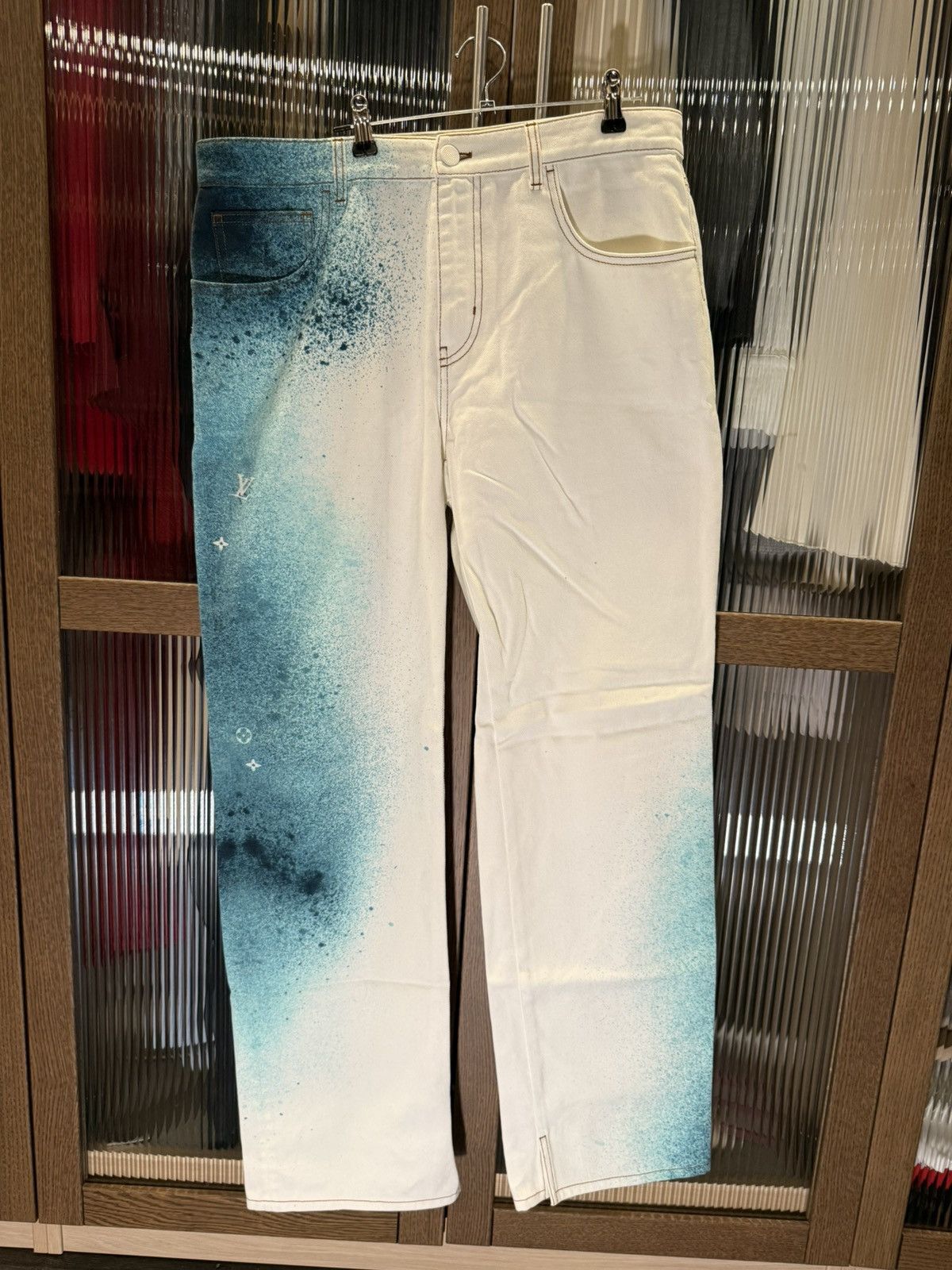 Louis Vuitton Louis Vuitton x Virgil Abloh spray pants size 32 Size US 32 / EU 48 - 1 Thumbnail