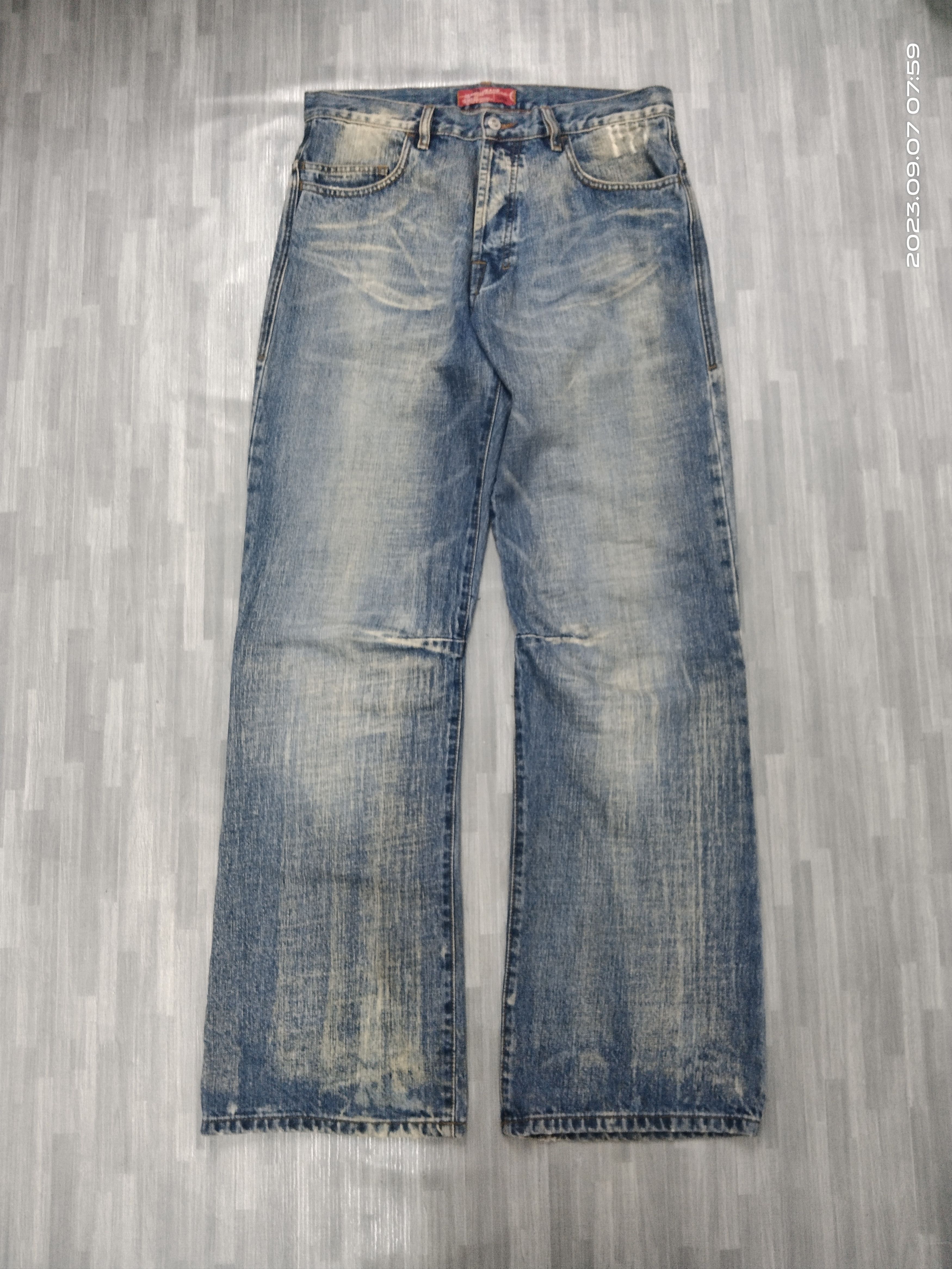 Japanese Brand TRENDING WIDE PANTS BAGGY🔥SICK LTB DENIM Size US 33 - 2 Thumbnail