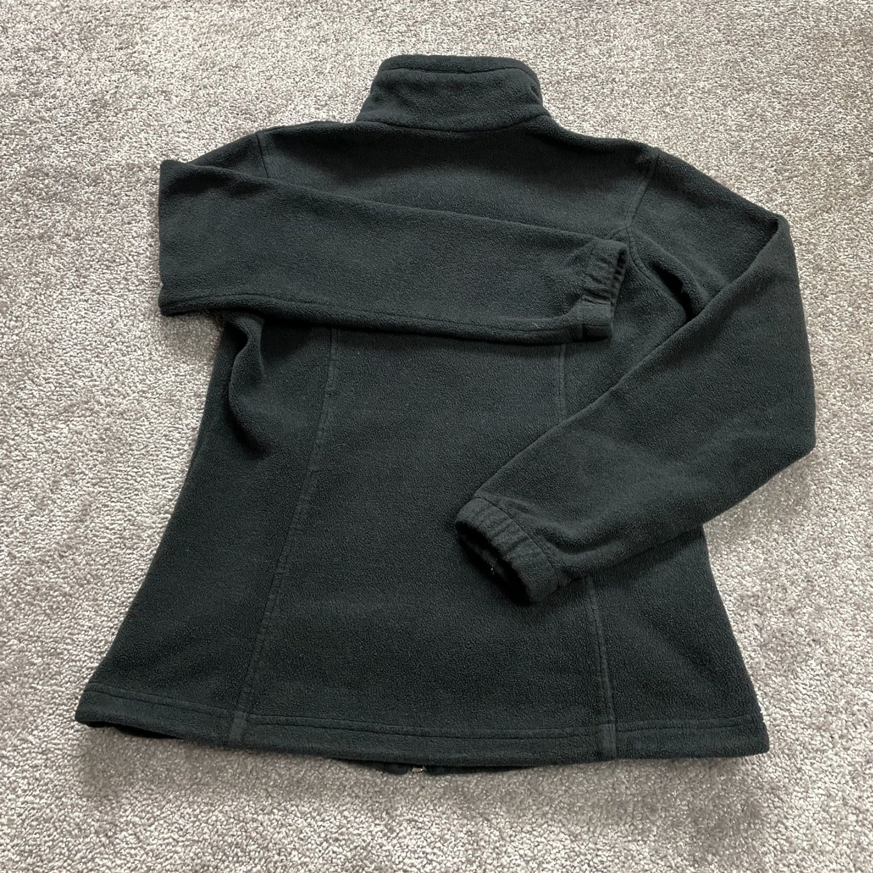 Vintage Columbia Womens Jacket Small Black Full Zip High Neck Soft Fleece Outdoor Hiking Size S / US 4 / IT 40 - 2 Thumbnail