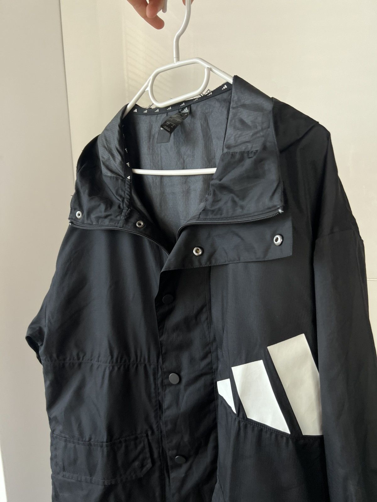 Adidas Athletics Pack Waterproof Lite Big Logo Parka