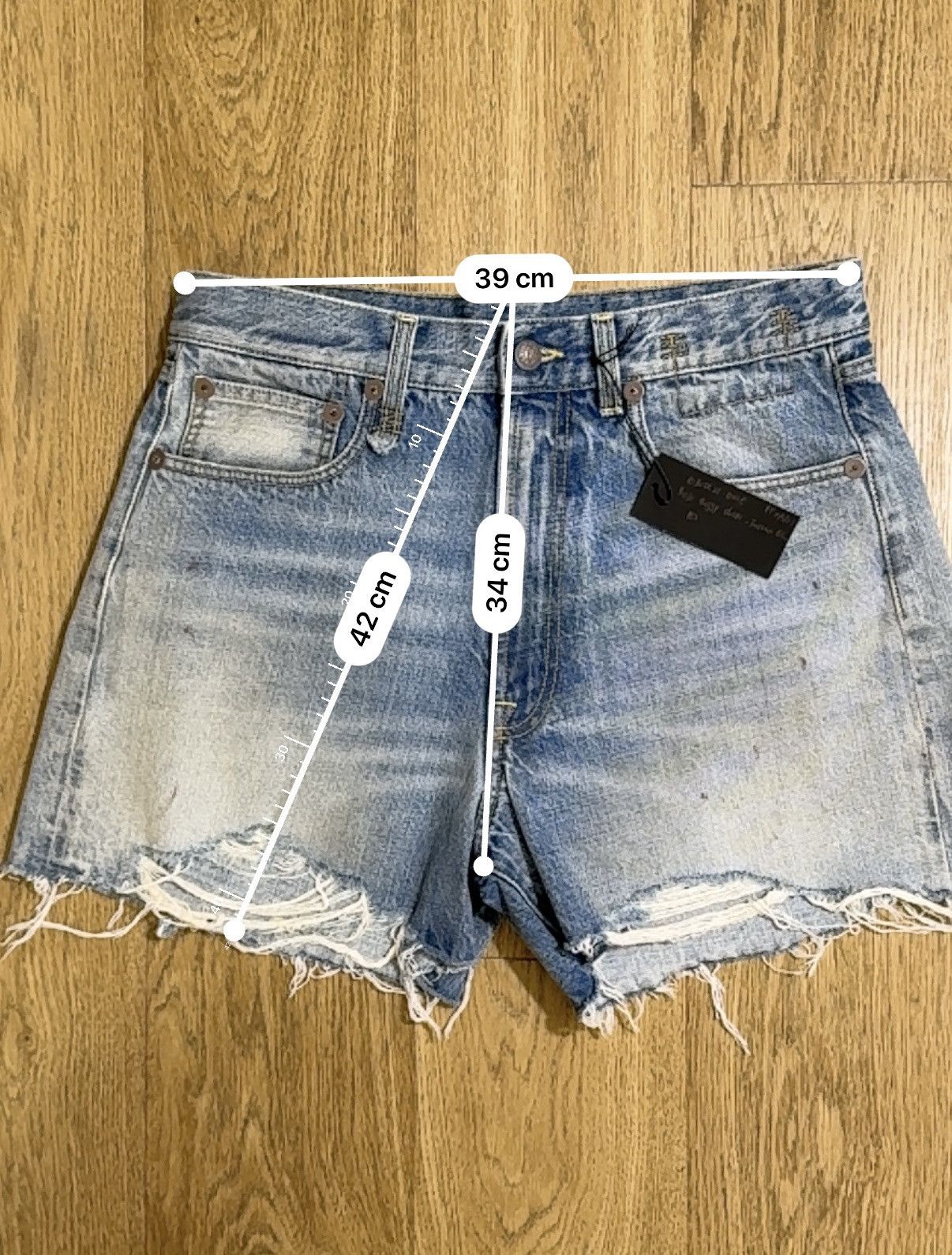 R13 R13 Rose Baggy Shorts Size 27" / US 4 / IT 40 - 9 Thumbnail