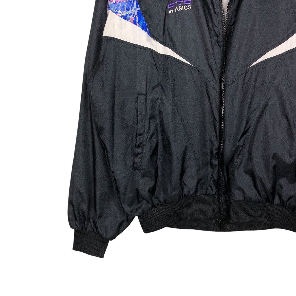 Japanese Brand 📌Vintage Light Bomber Jacket Zipper Asics Streetwear Size US L / EU 52-54 / 3 - 5 Thumbnail