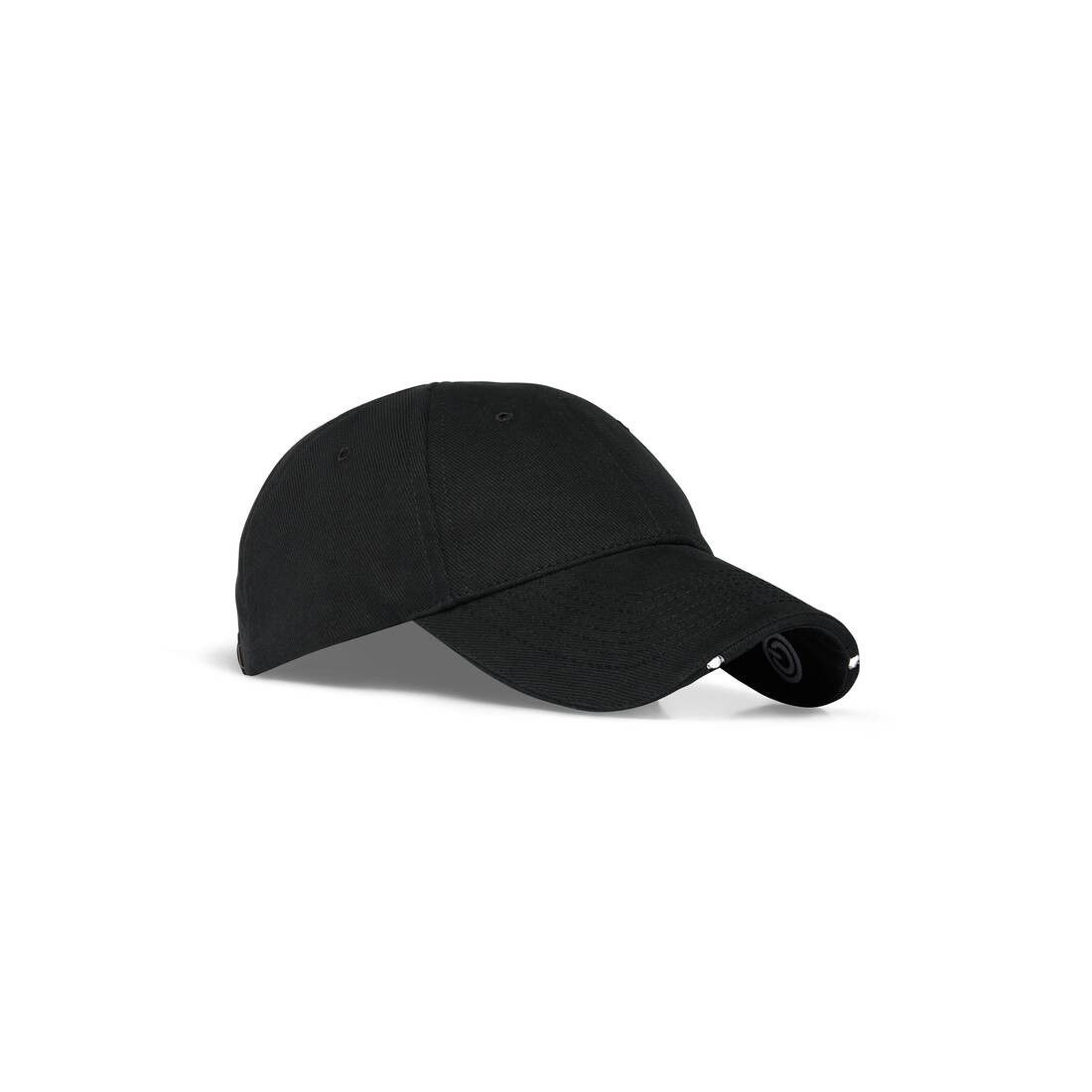 Balenciaga o1bcso1str0825 Size: M / Led Light Hat / Cap in Black Size ONE SIZE - 2 Thumbnail