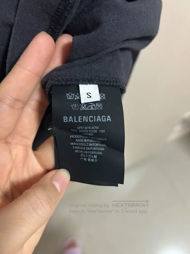 Balenciaga Balenciaga Short Sleeve T-Shirt Size US S / EU 44-46 / 1 - 3 Thumbnail