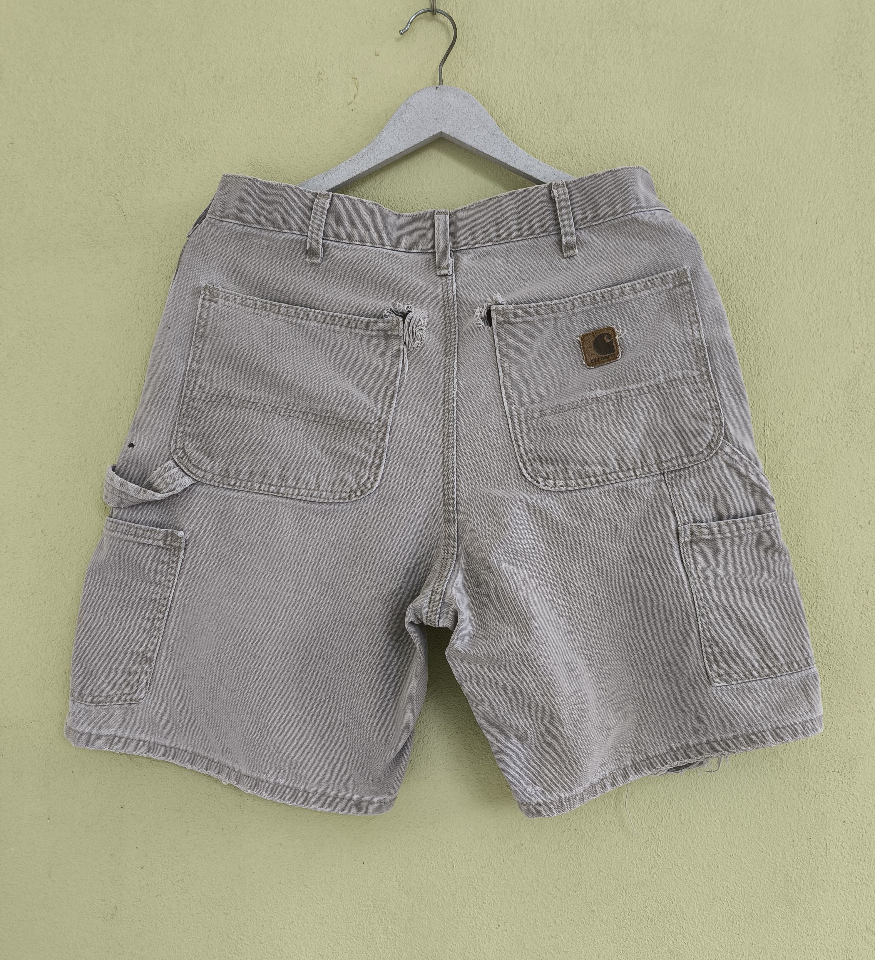 Carhartt Vintage CARHARTT carpenter short pants Size US 32 / EU 48 - 7 Thumbnail