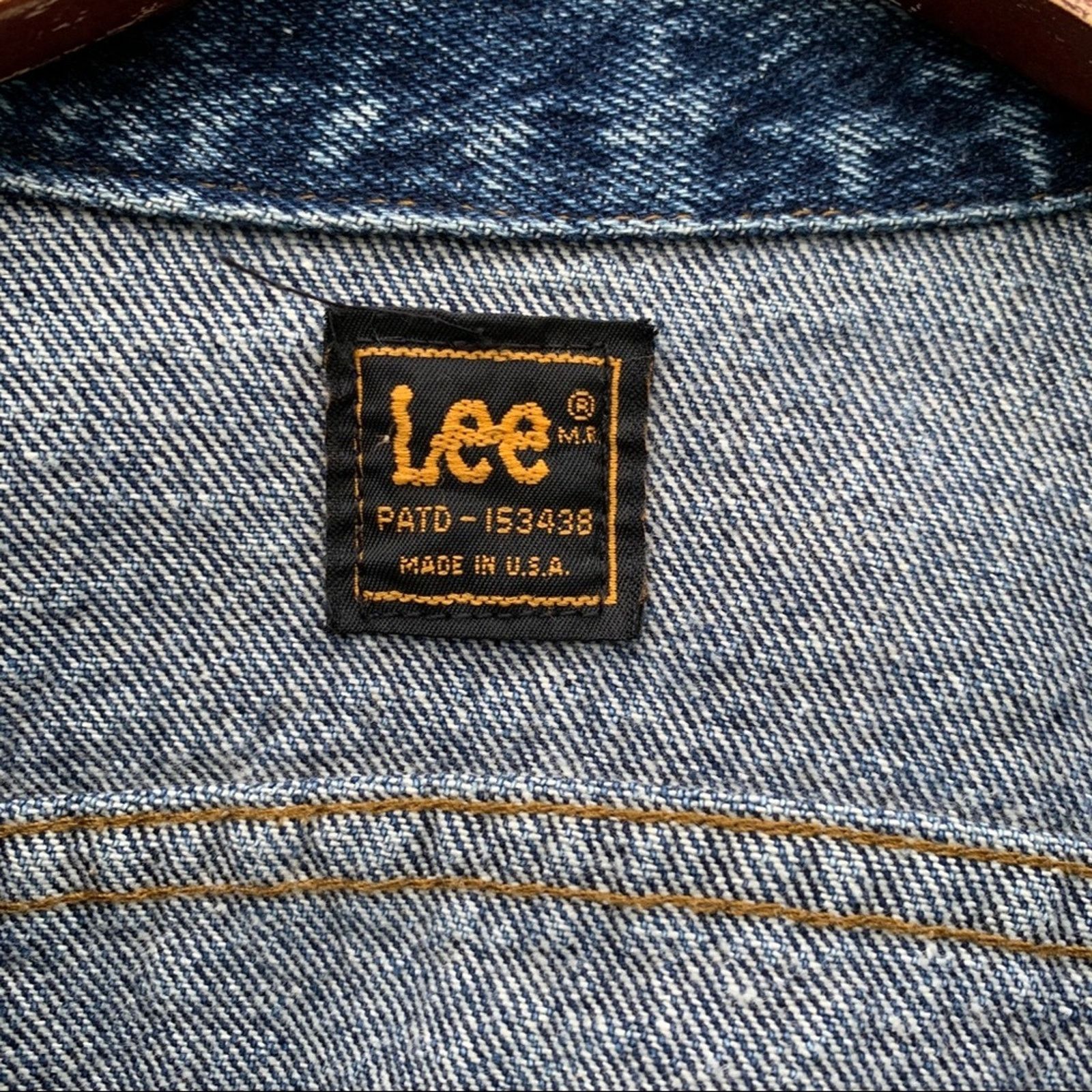 Lee Vintage Lee denim jean trucker jacket Black Label Size S / US 4 / IT 40 - 3 Thumbnail
