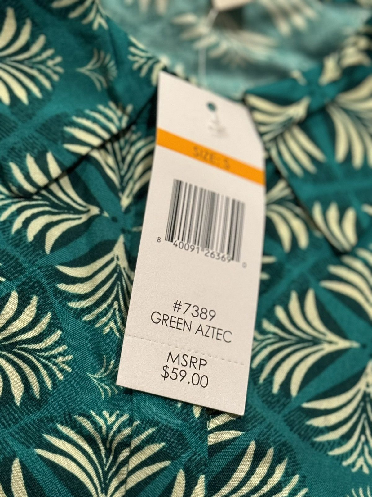 Other Statement geometric Aztec blouse green Alexander Jordan S Size S / US 4 / IT 40 - 4 Thumbnail