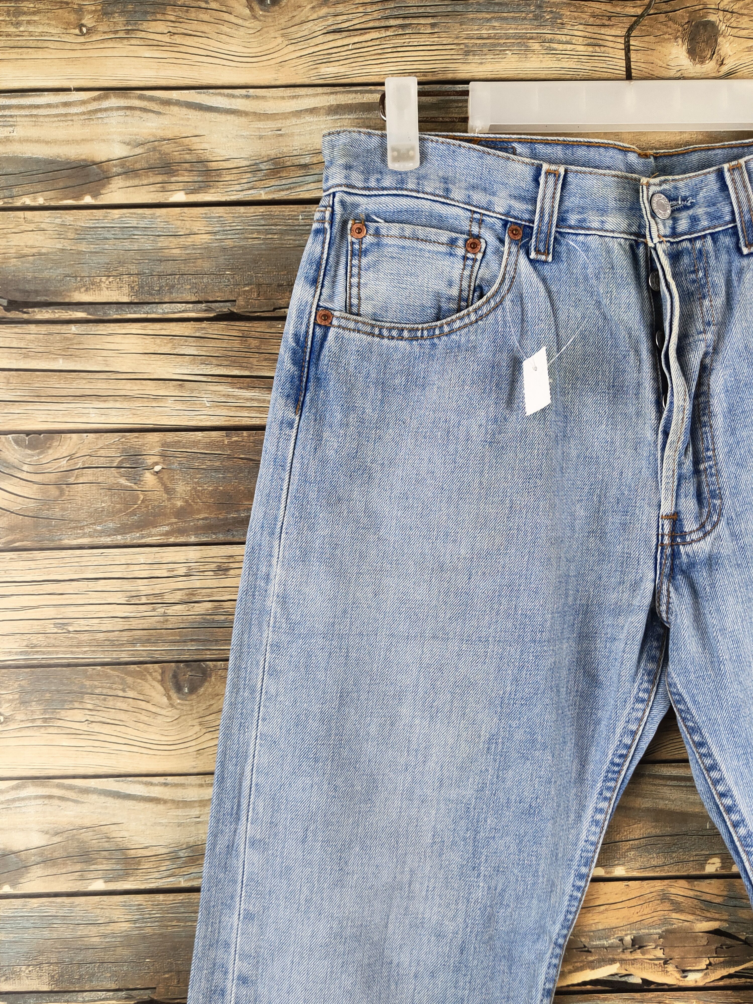 Levi's Levi's Blue Distressed Ripped Jeans #S2822 Size US 31 - 3 Thumbnail