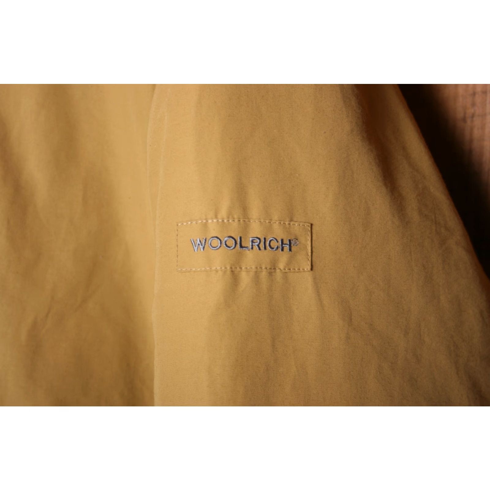 Vintage Woolrich Jacket 3XLT Bomber Hooded Coyote Fur Trim Winter 60/40 Cotton Nylon 60/40 Down Tan Mens Large & Tall Size US XXL / EU 58 / 5 - 5 Thumbnail